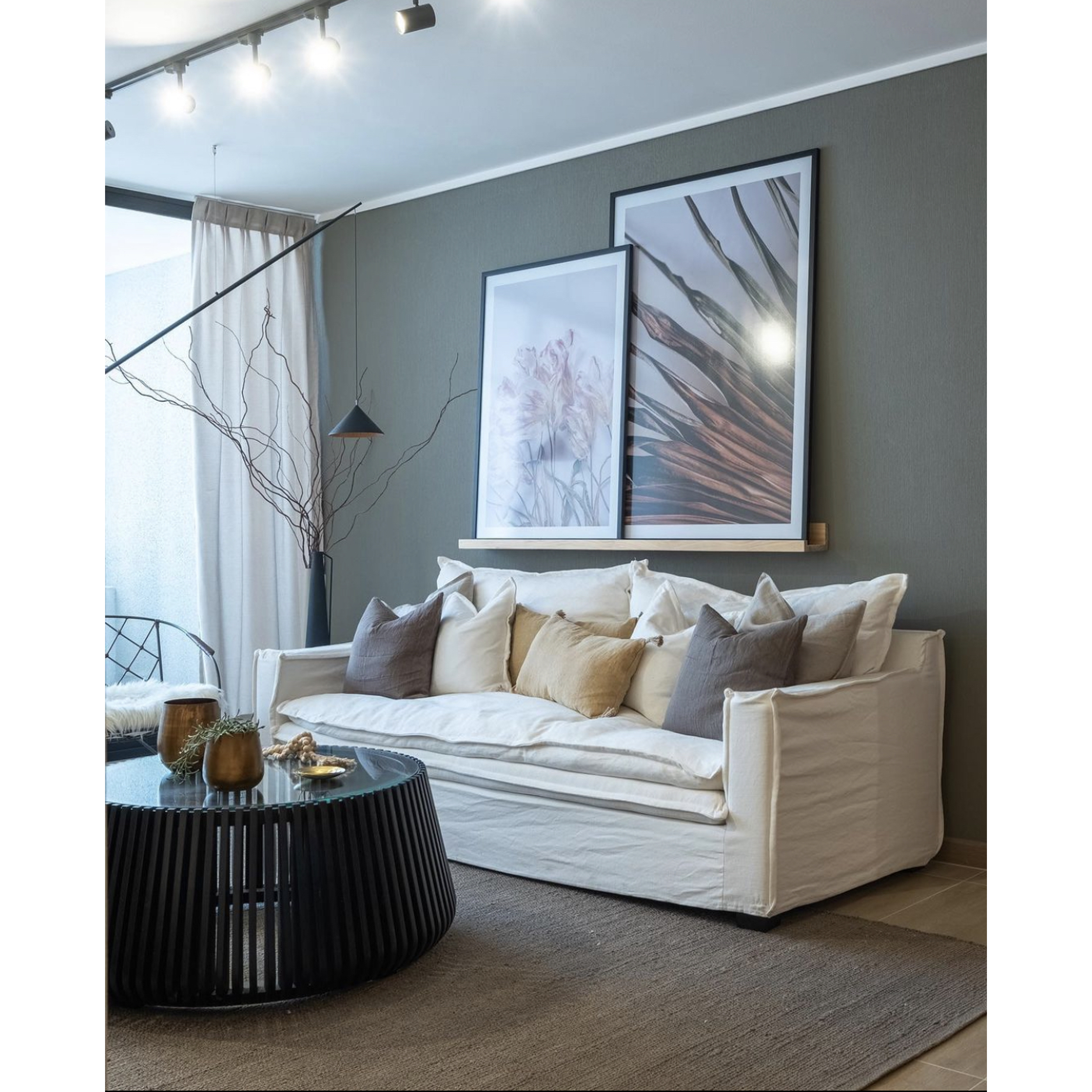 Repisa Lineal de madera / color natural (valor unitario)  3