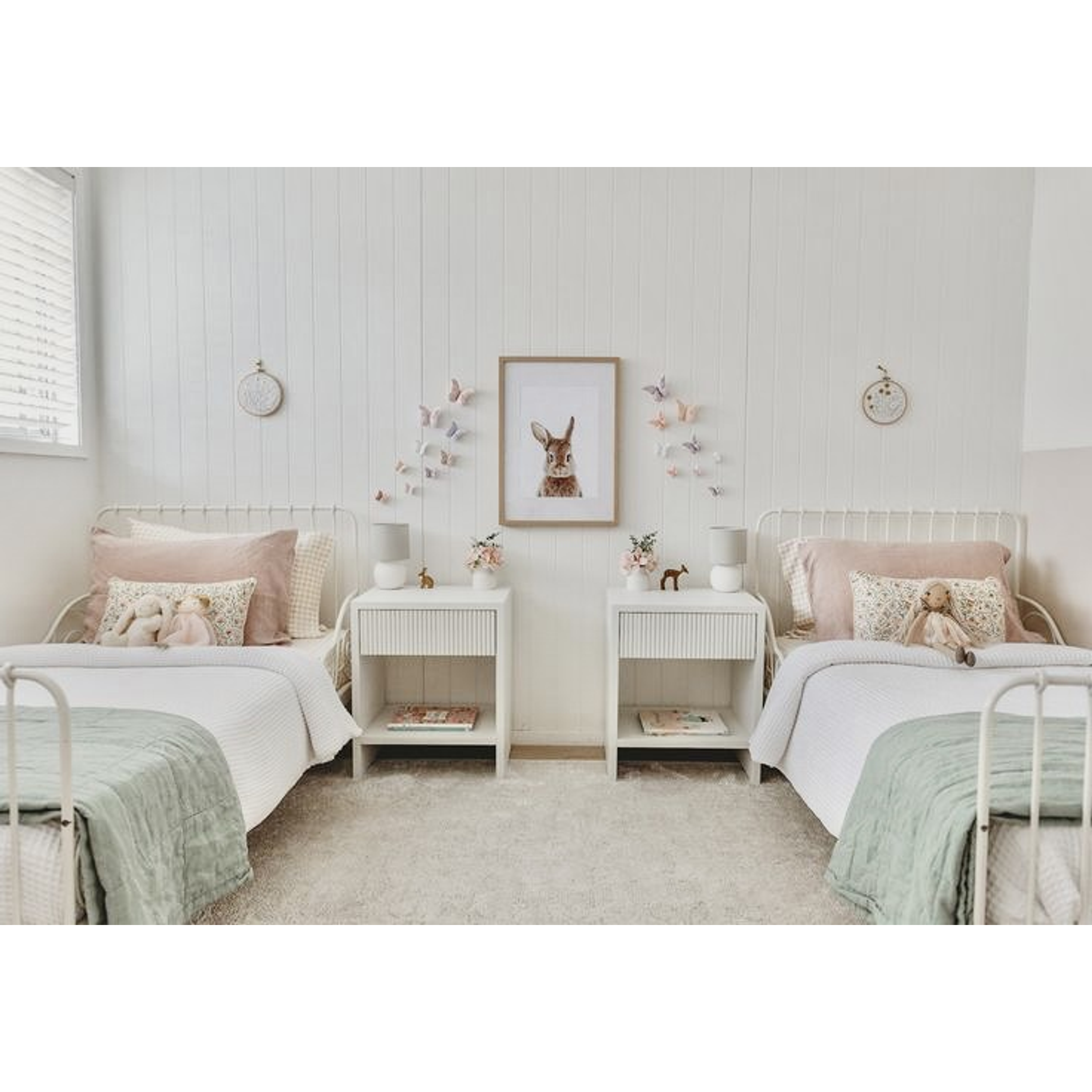 Velador Nook blanco 4