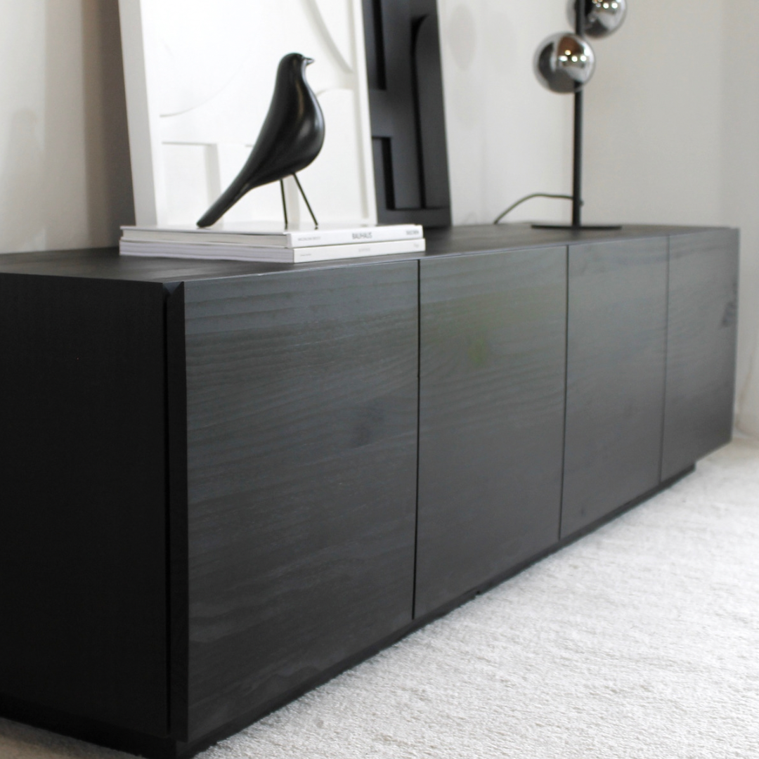 Pájaro decorativo negro / minimalista  4