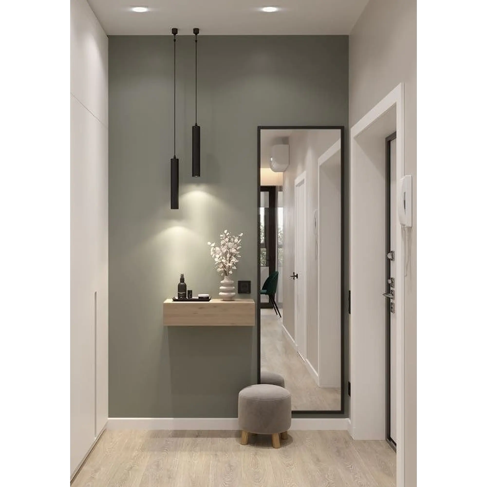 Mueble flotante Capri / cajón riel (opción medidas y colores) 8