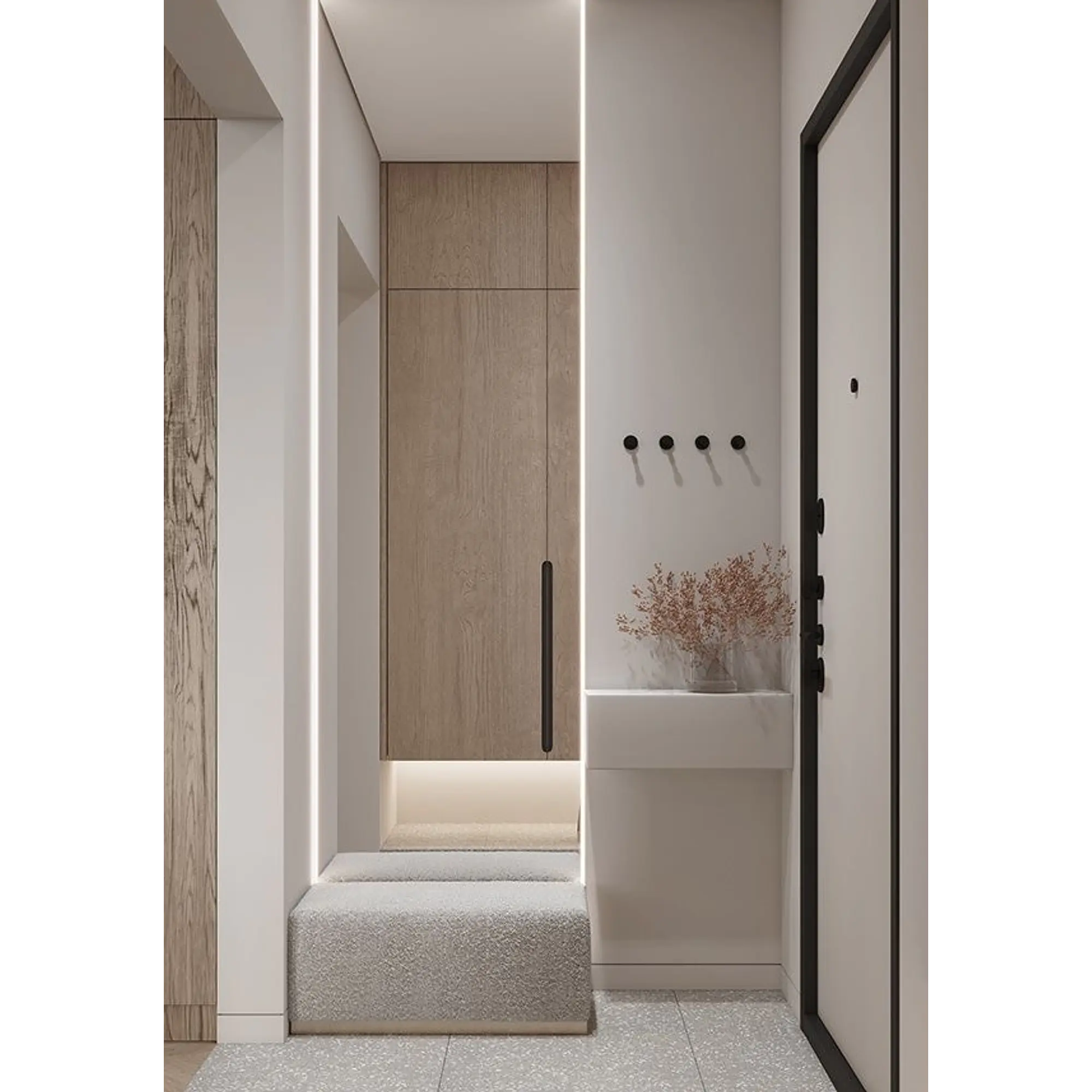 Mueble flotante Capri / cajón riel (opción medidas y colores) 10