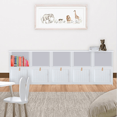 Mueble personalizado LARGO 180 cm. / Alto 75 cm. / Profundidad 40 cm. (con cubierta de madera) 