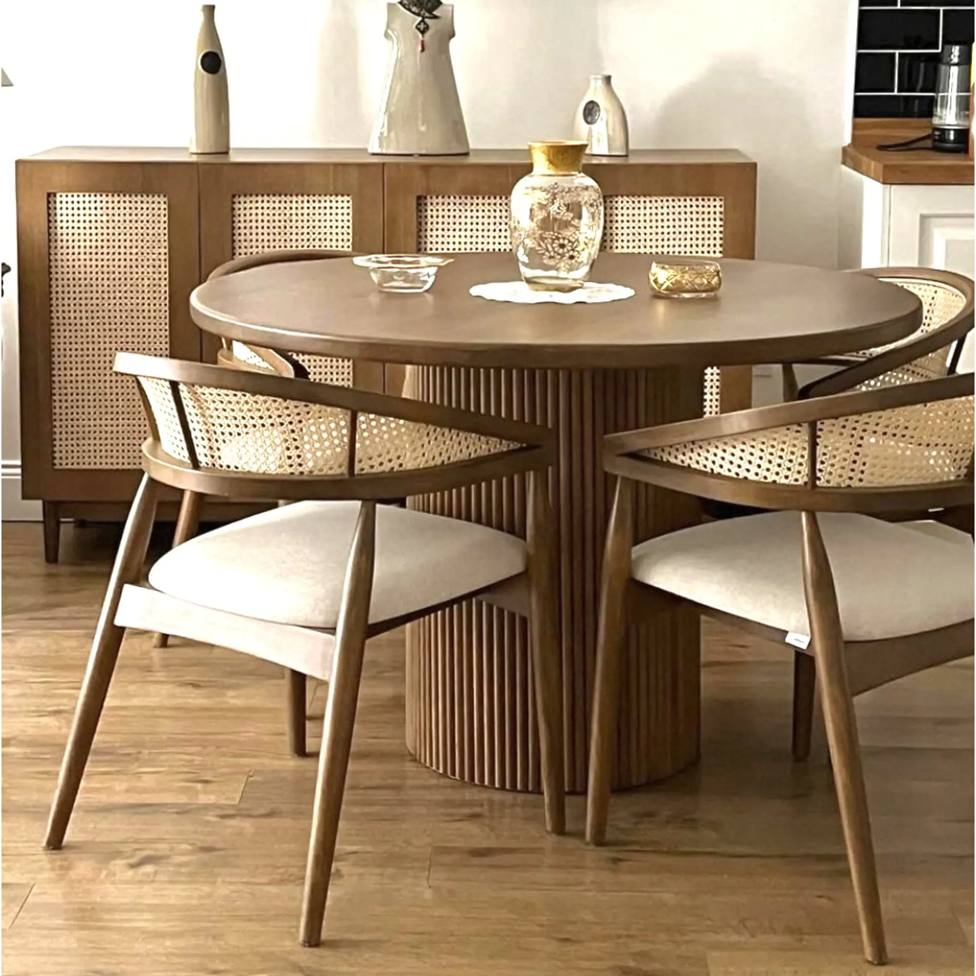 Mesa de comedor / Modelo Mónaco madera alistonada 10