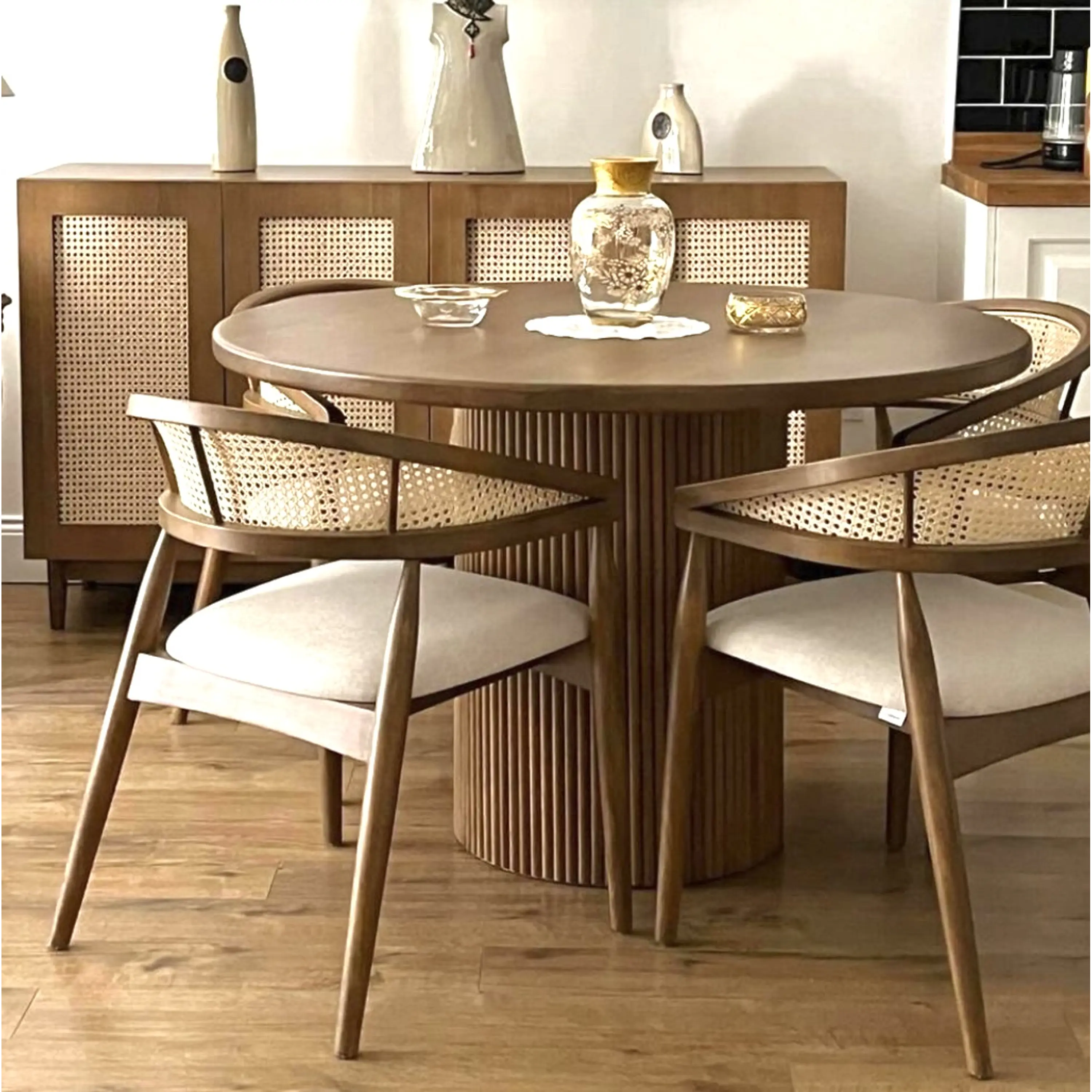 Mesa de comedor / Modelo Mónaco madera alistonada 10