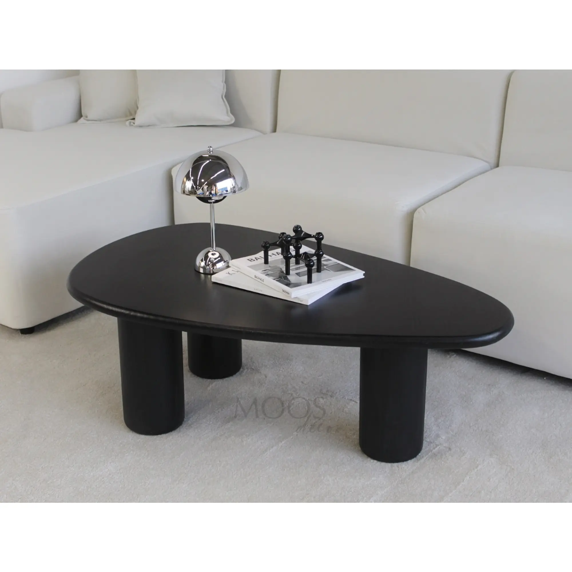 Mesa de centro Kenai Diseño asimétrico (colores)  6