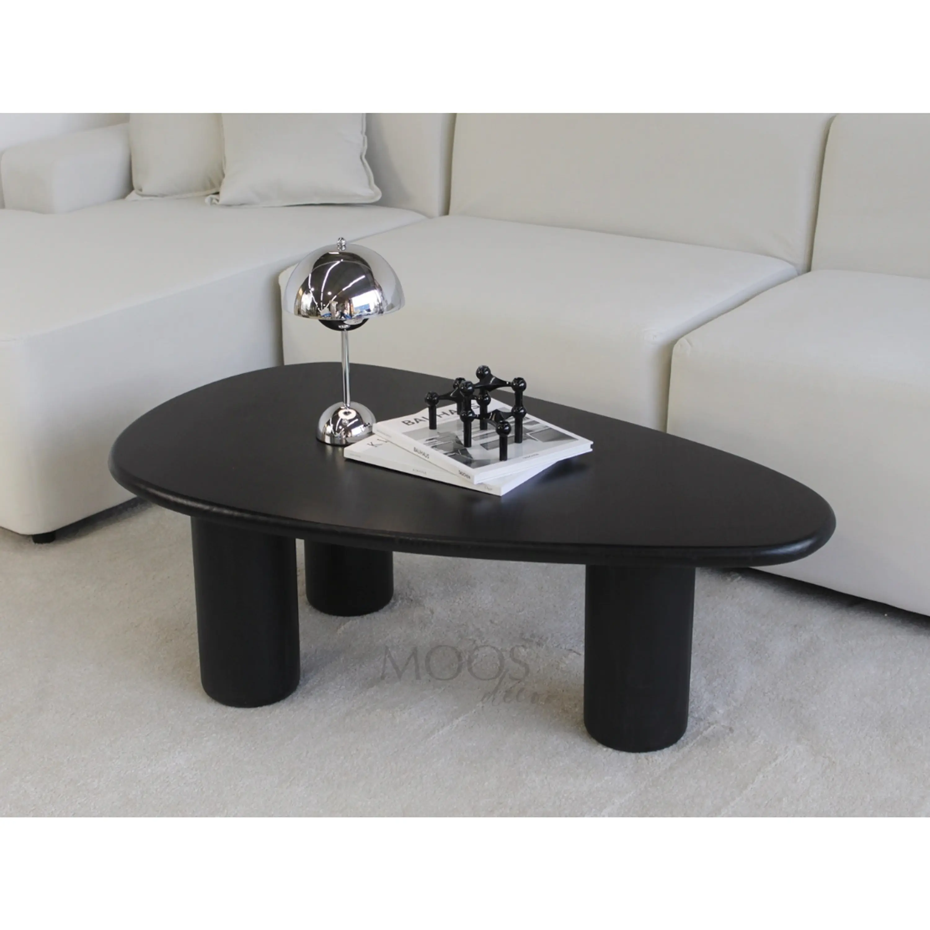 Mesa de centro Kenai Diseño asimétrico (colores)  6