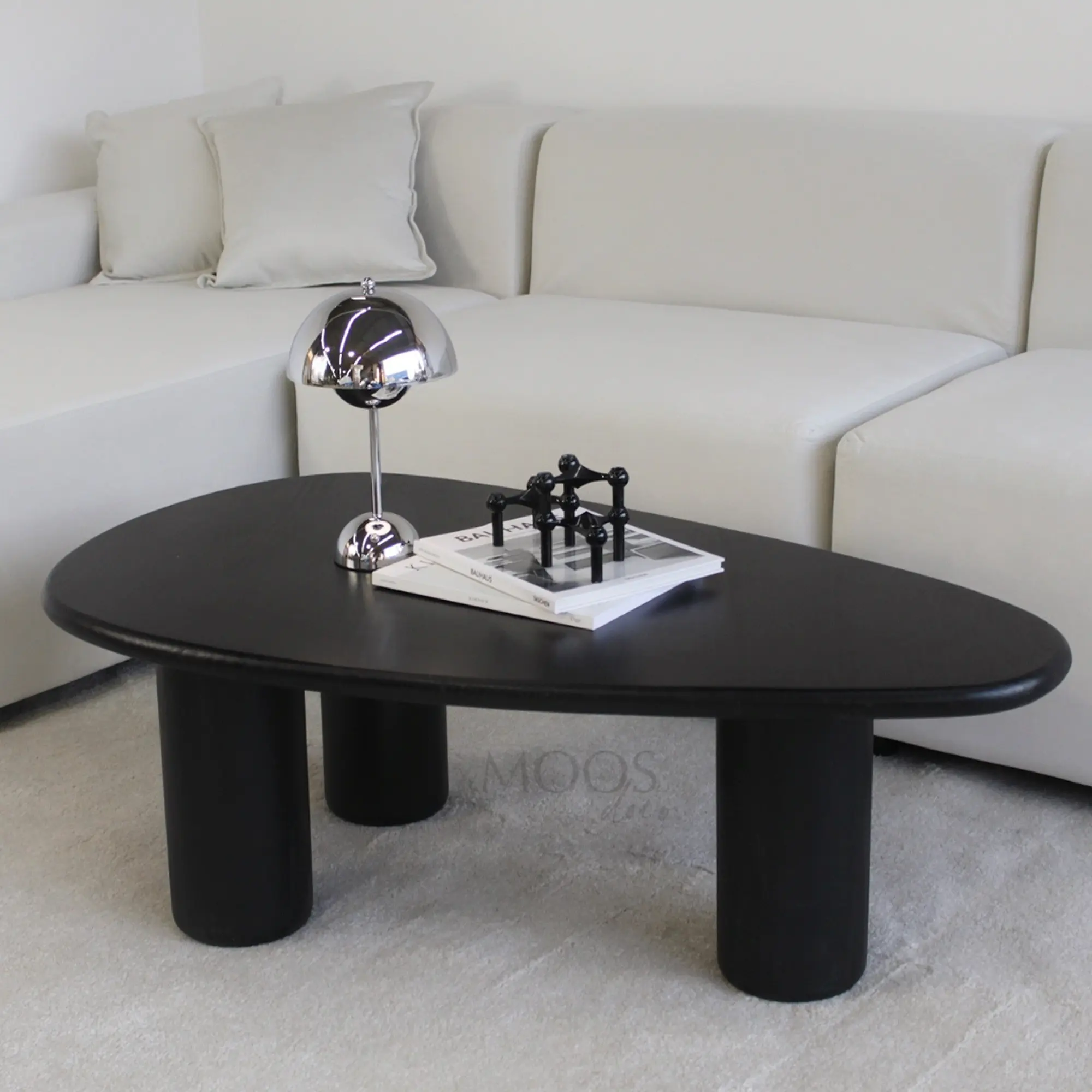 Mesa de centro Kenai Diseño asimétrico (colores)  8
