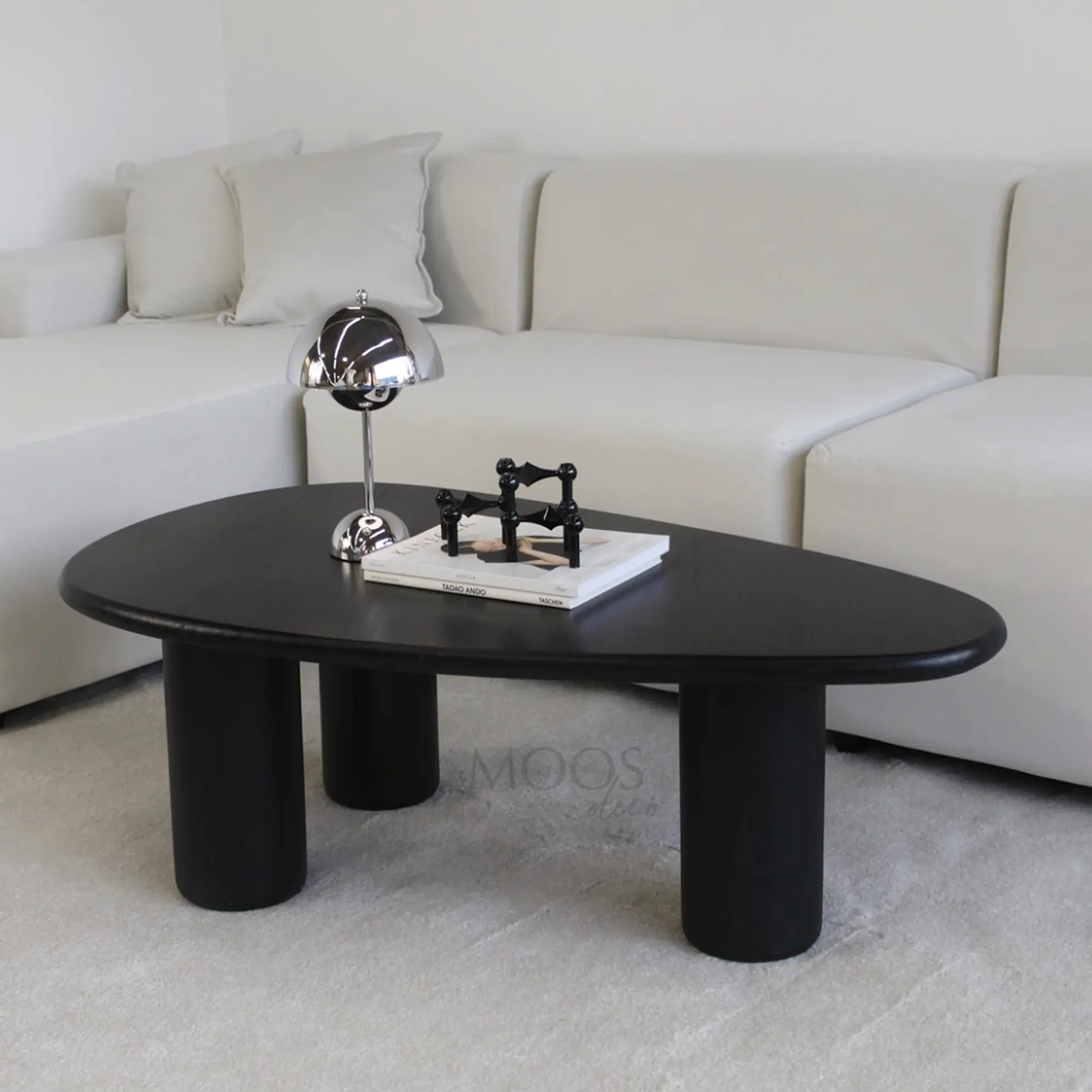 Mesa de centro Kenai Diseño asimétrico (colores)  3