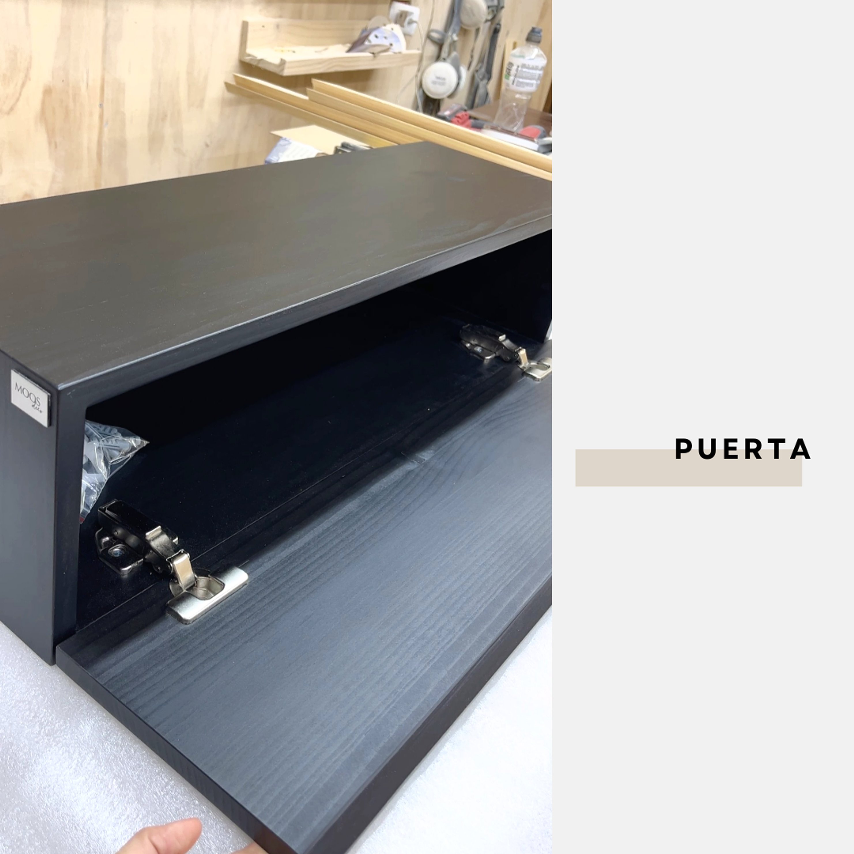 Mueble flotante Cádiz / Arrimo con Puertas (opción medidas y colores)  3