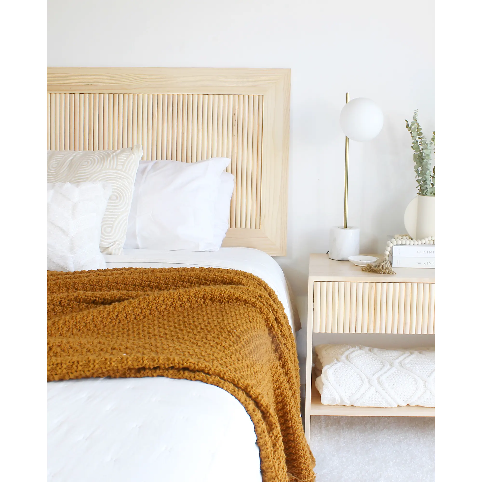 Respaldo de madera Modelo Nook (opción colores y medidas)  1