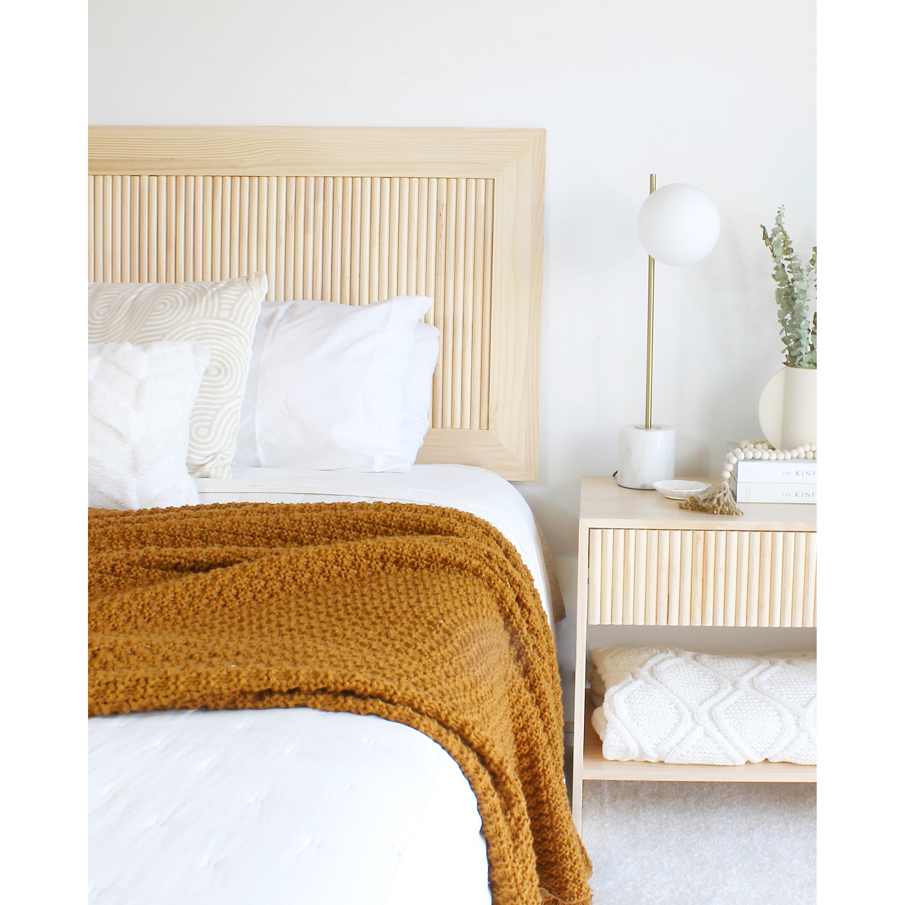 Respaldo de madera Modelo Nook (opción colores y medidas)  1