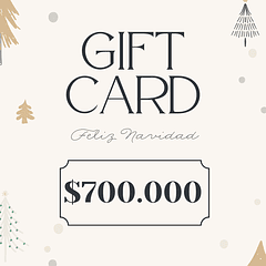 Gift Card $700.000 / Especial Navidad