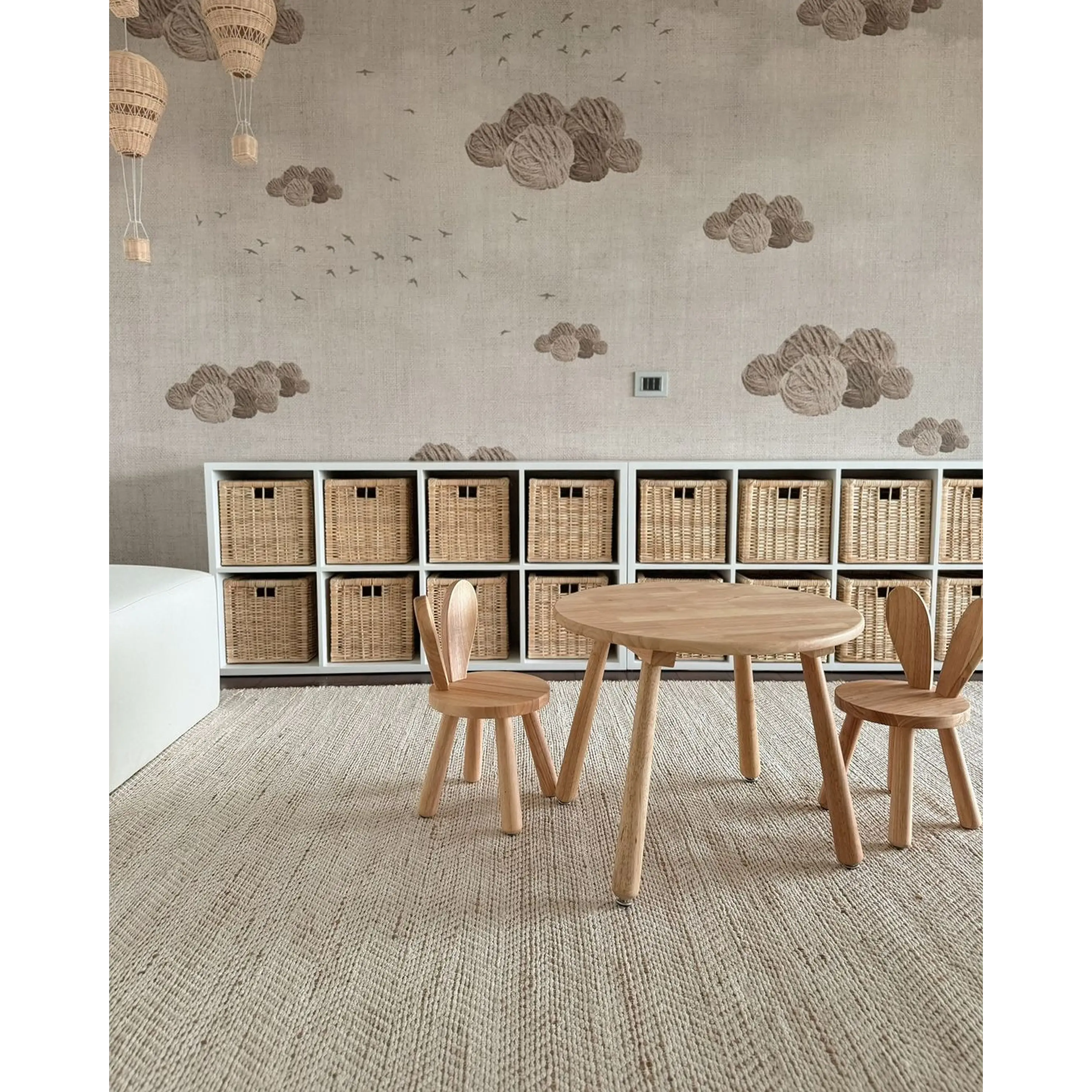 Mueble organizador 8 espacios horizontal  / Blanco   6