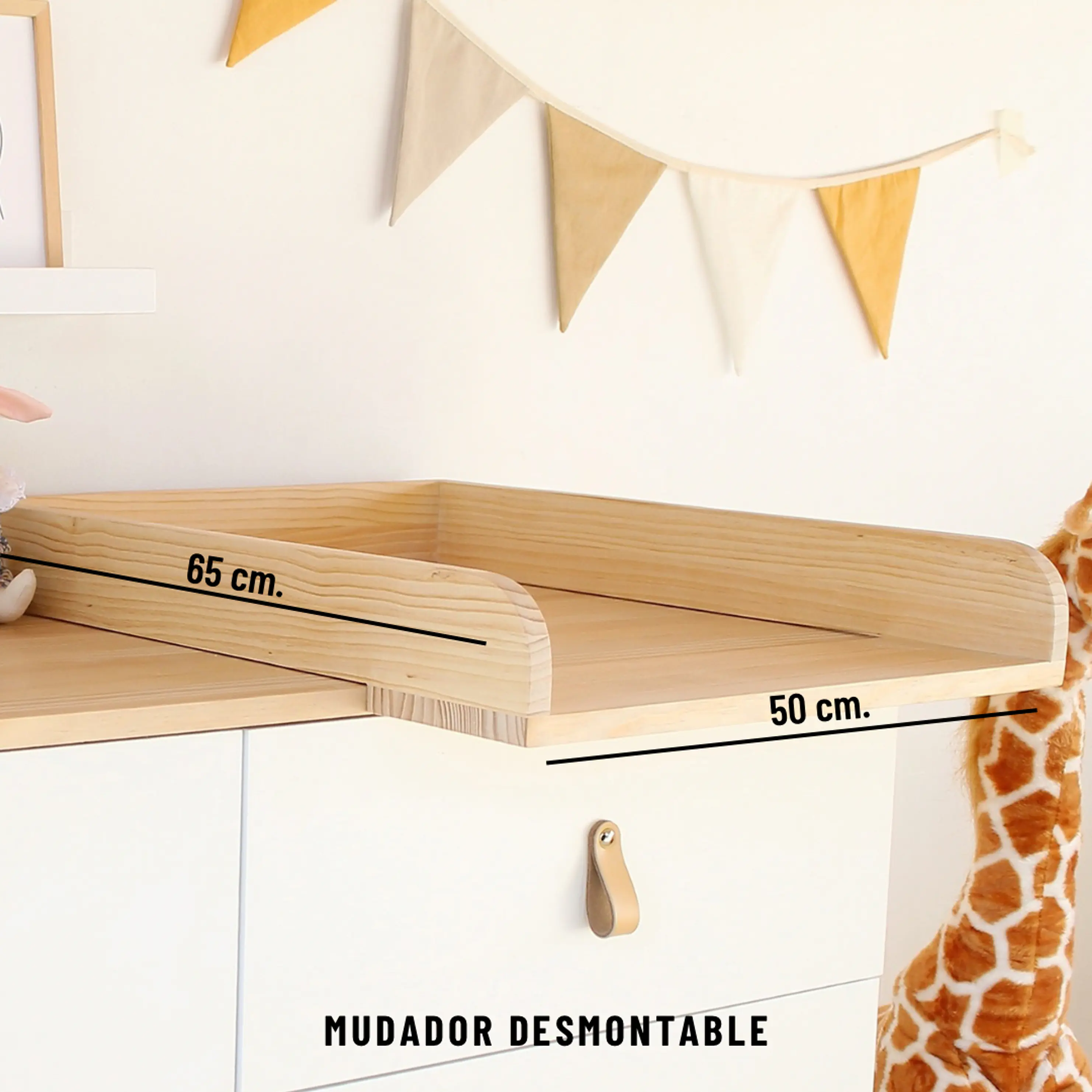 Cómoda Lamont madera maciza  4