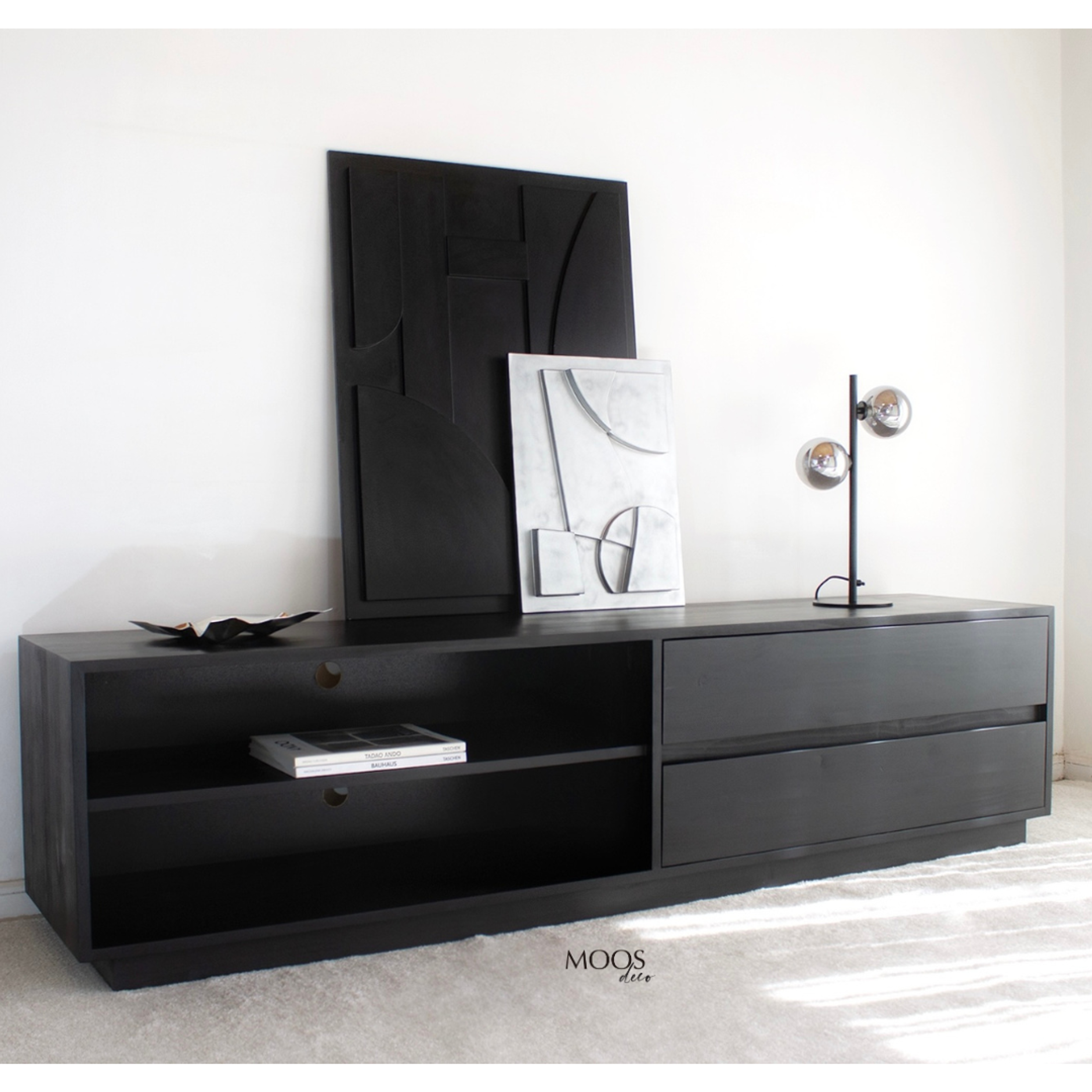 Rack Dublín / Tinte negro  1