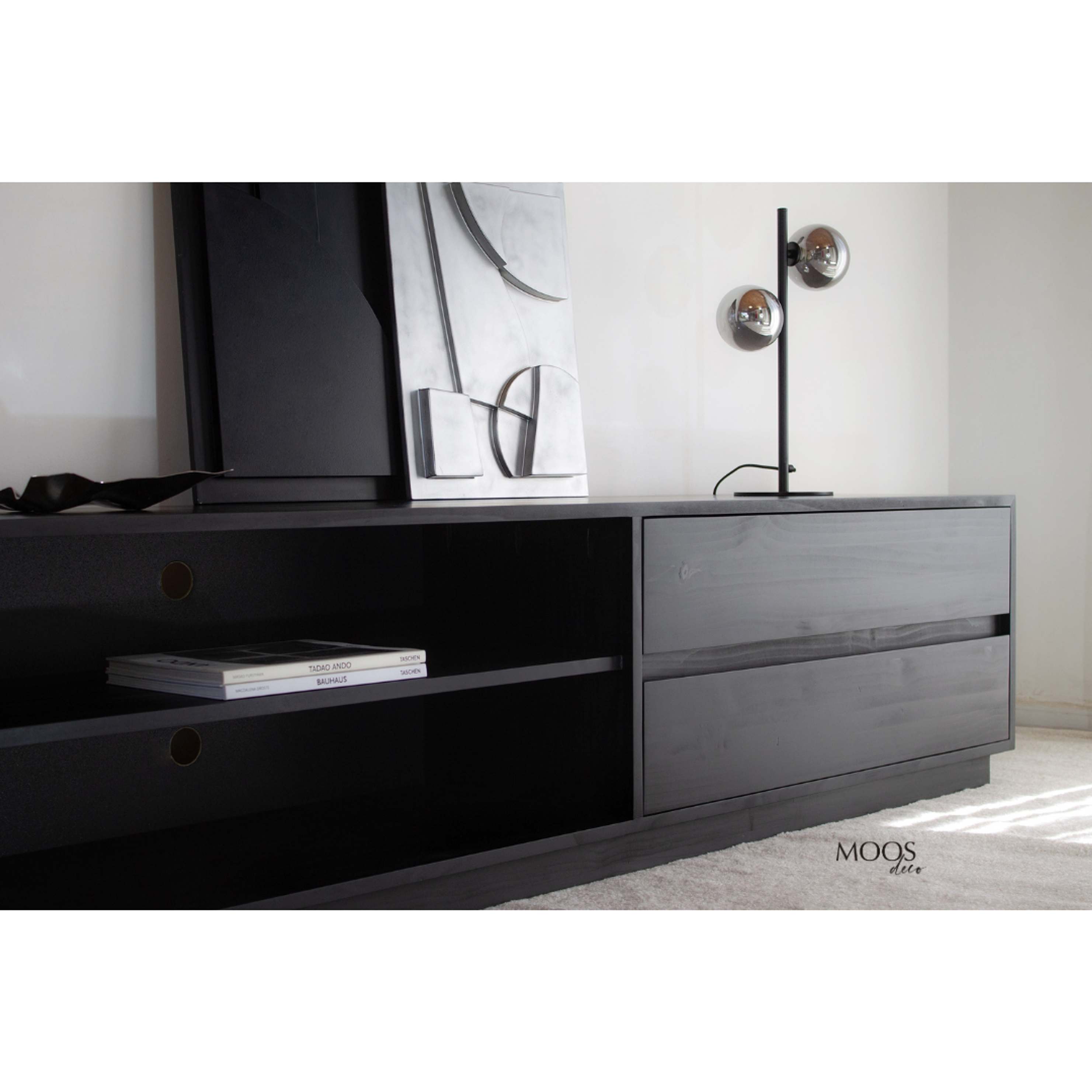 Rack Dublín / Tinte negro  3