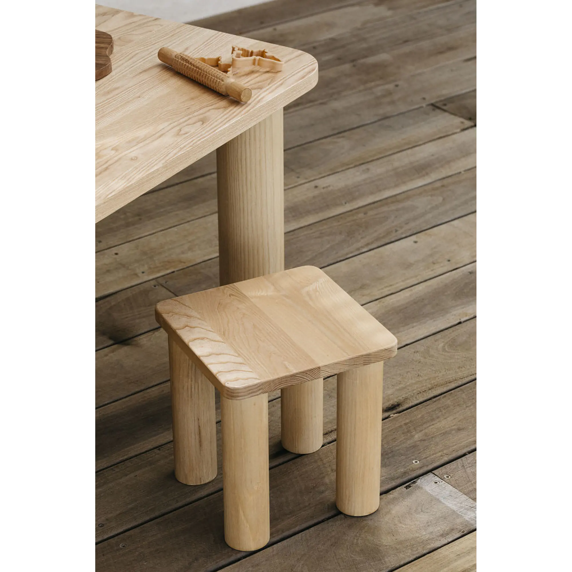 Silla infantil de madera / Modelo Klein (opción colores)  2