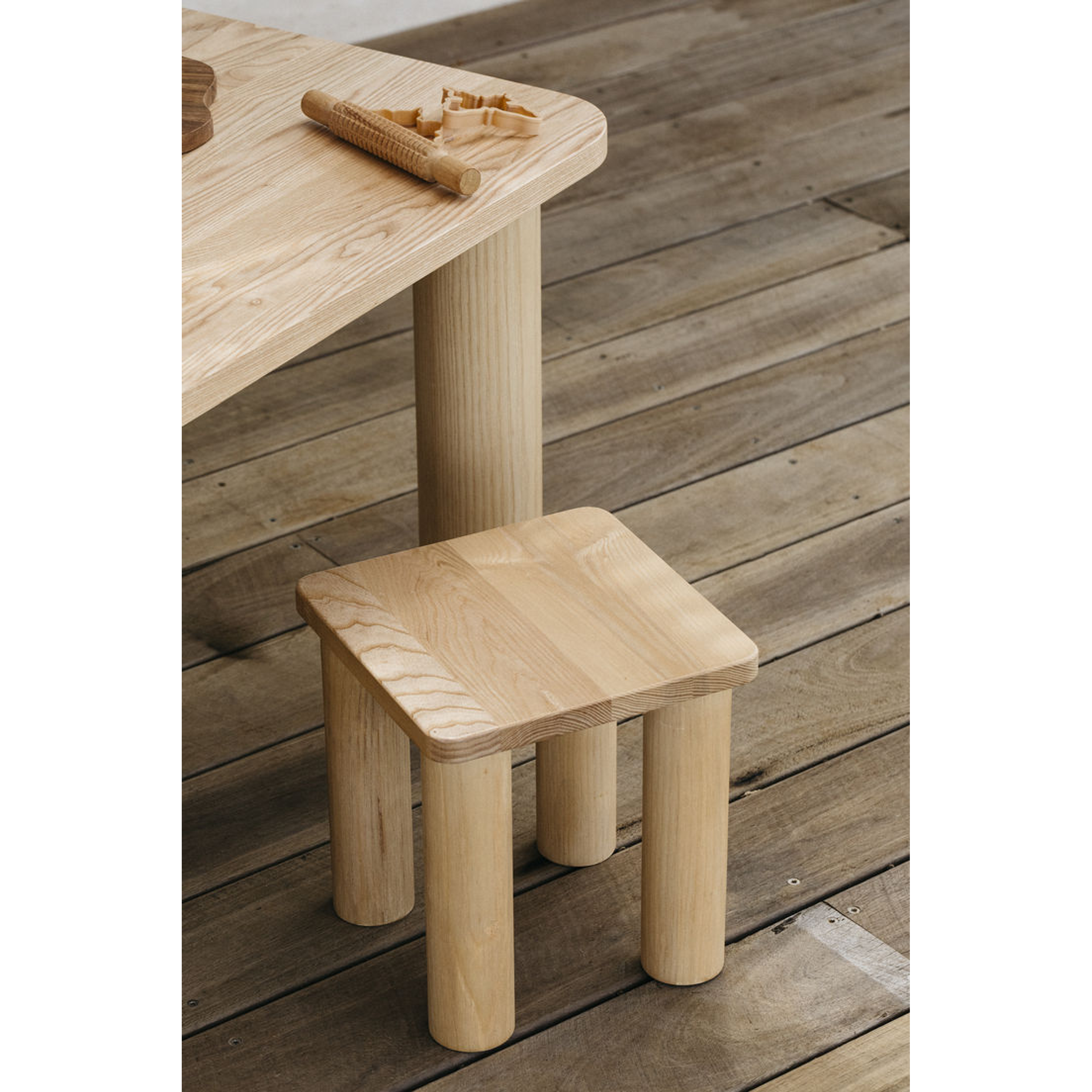 Silla infantil de madera / Modelo Klein (opción colores)  2
