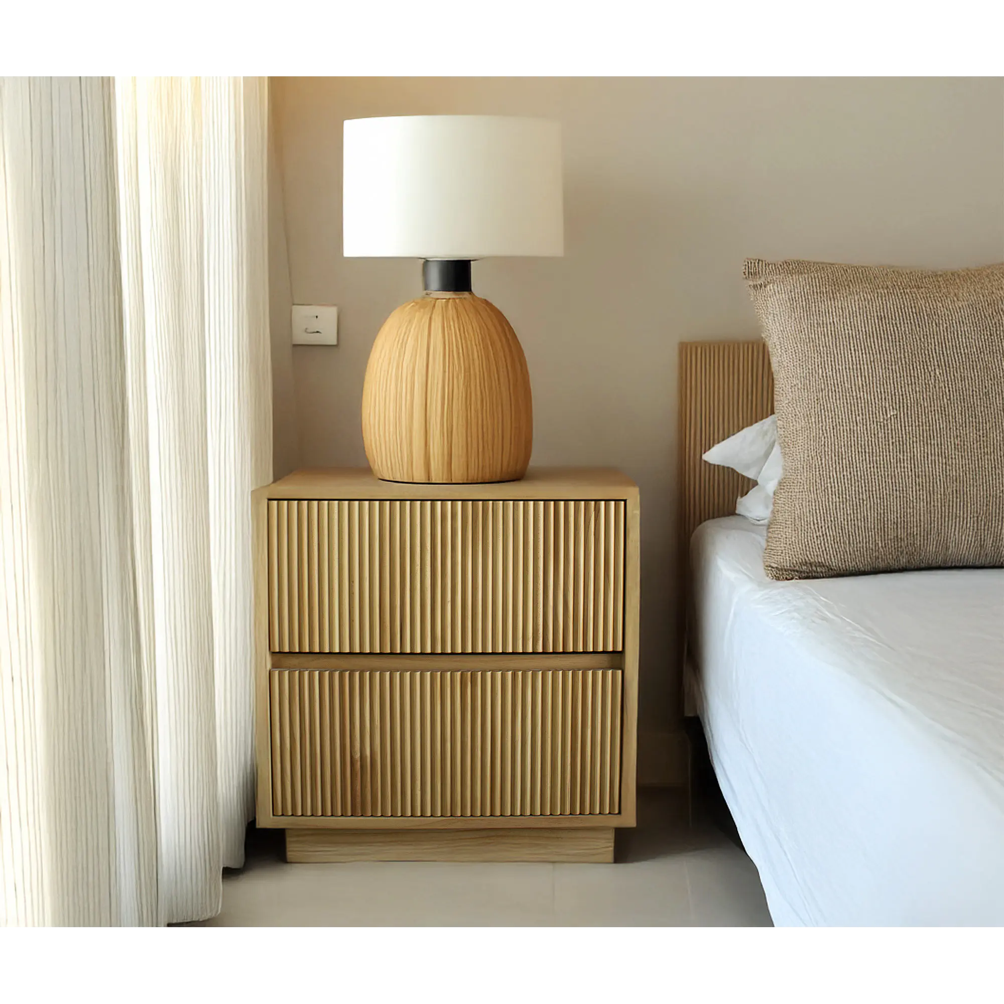 Velador de madera / Modelo Royal (opción colores)  1