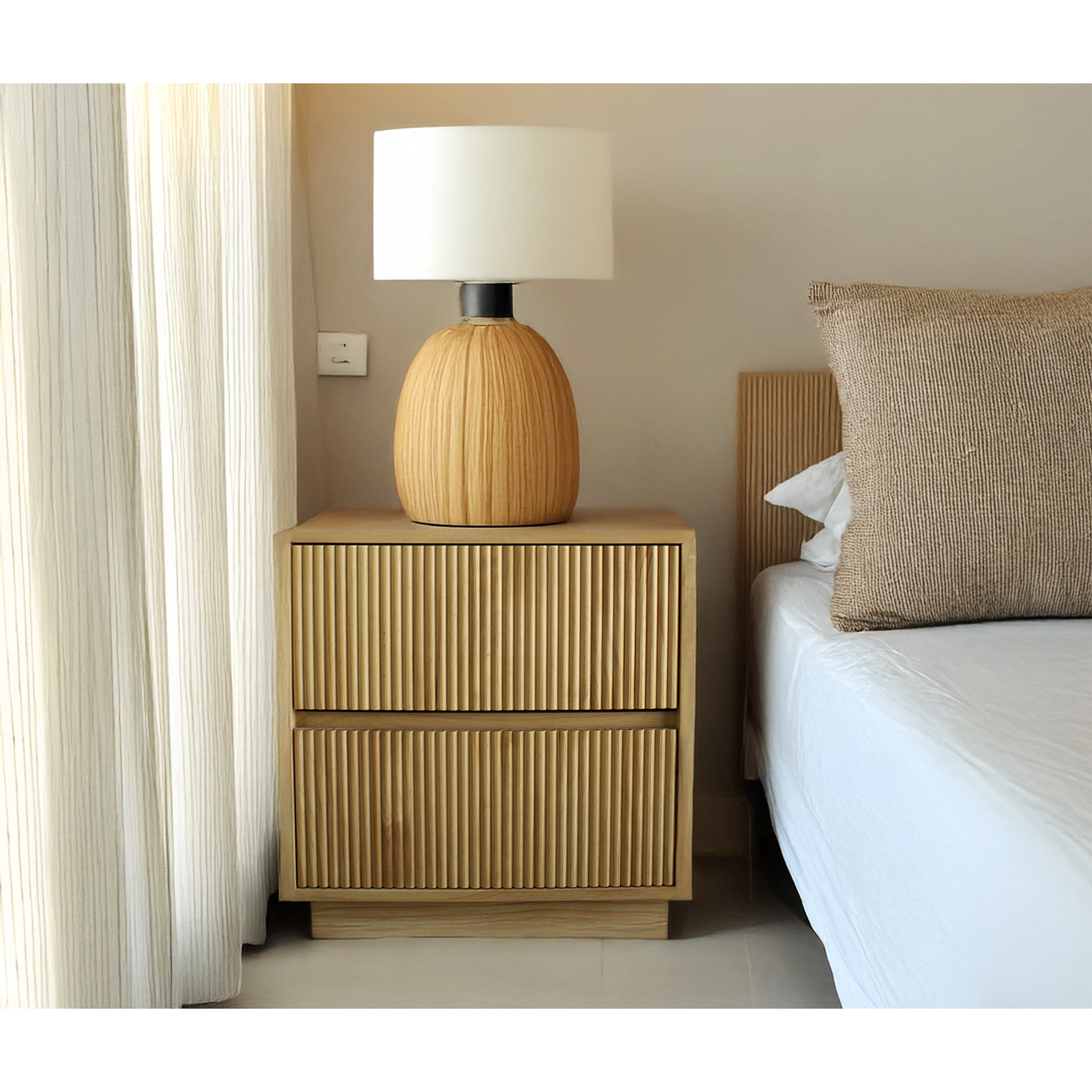 Velador de madera / Modelo Royal (opción colores)  1