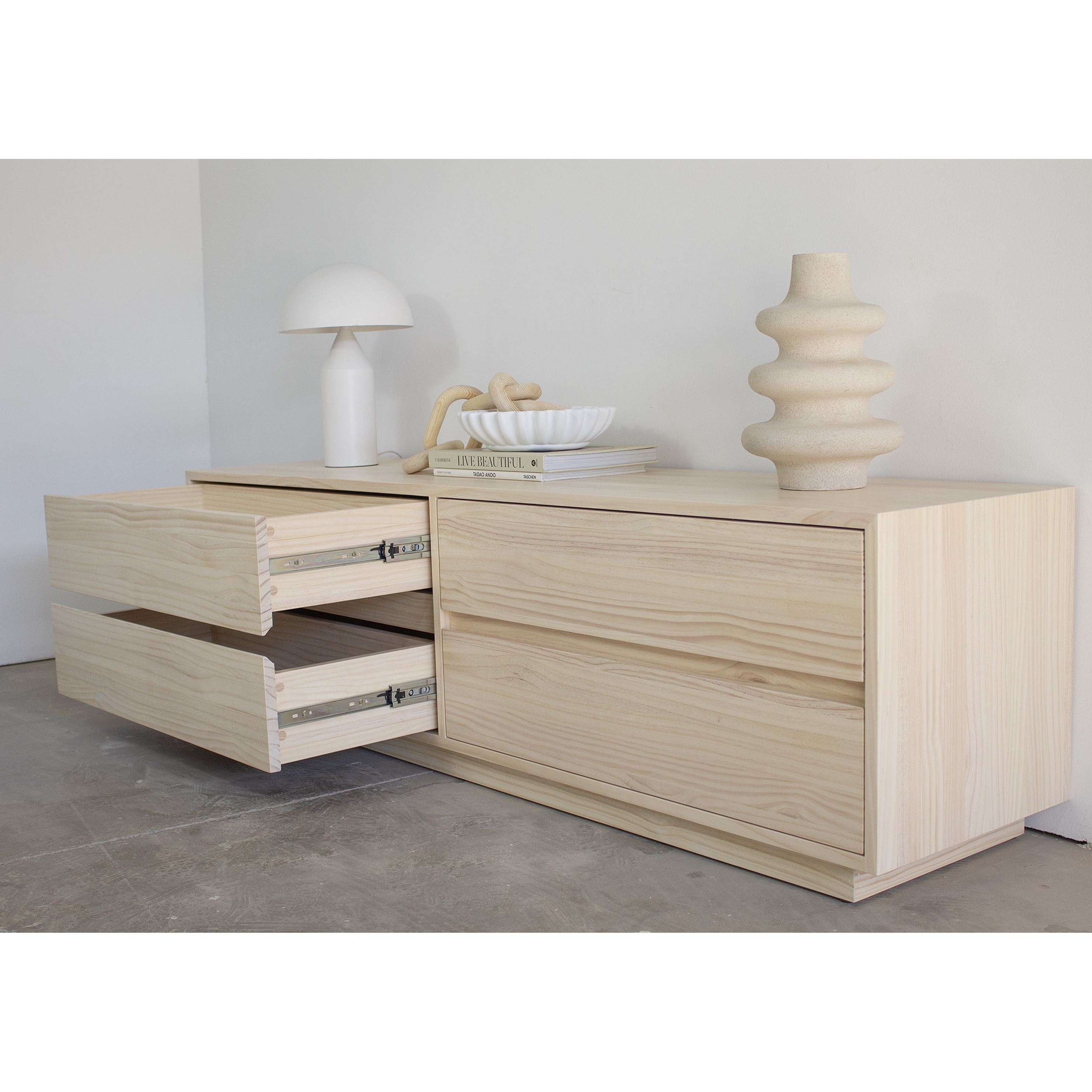 Rack Dublín / blanqueando (4 cajones)  5