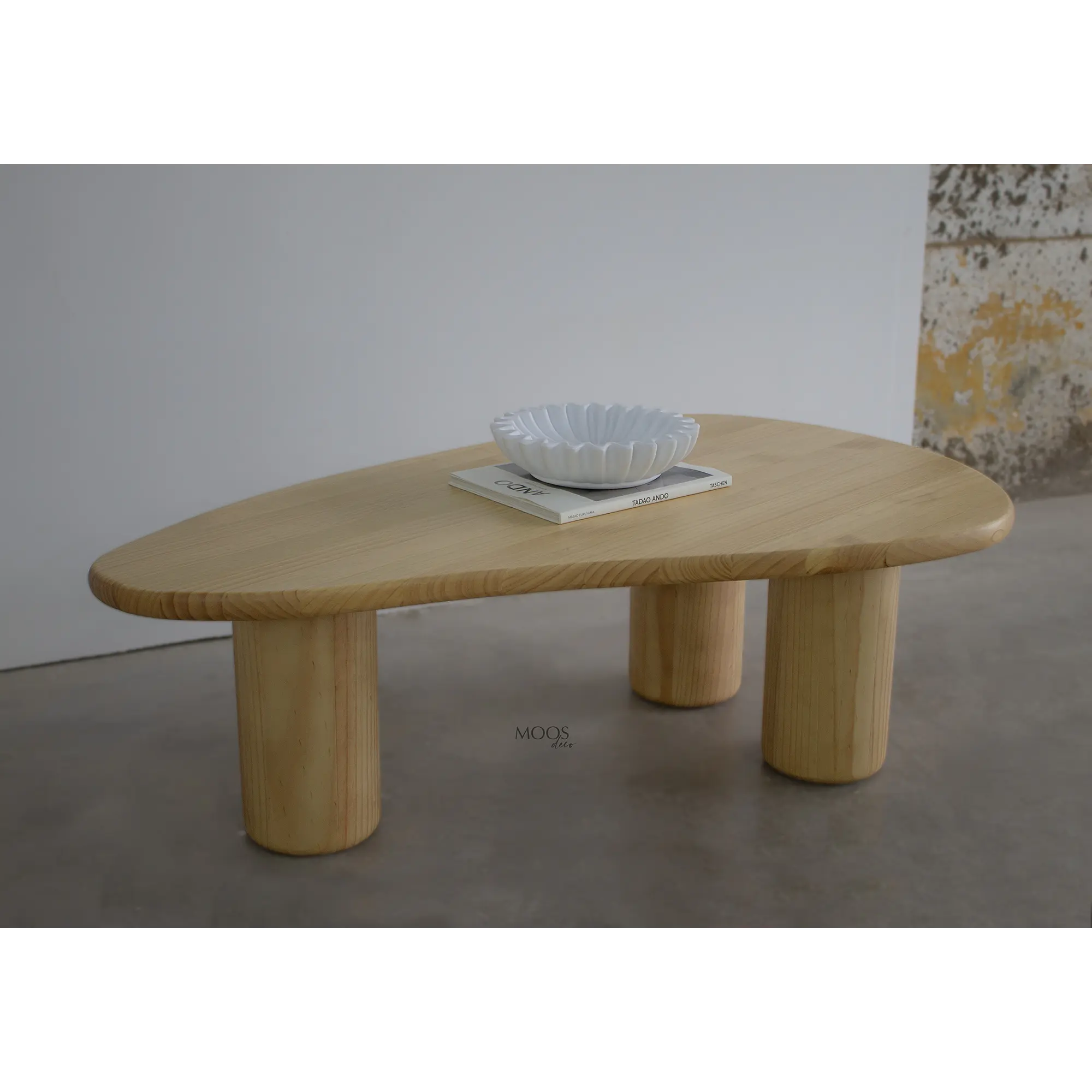 Mesa de centro Kenai Diseño asimétrico (colores)  1