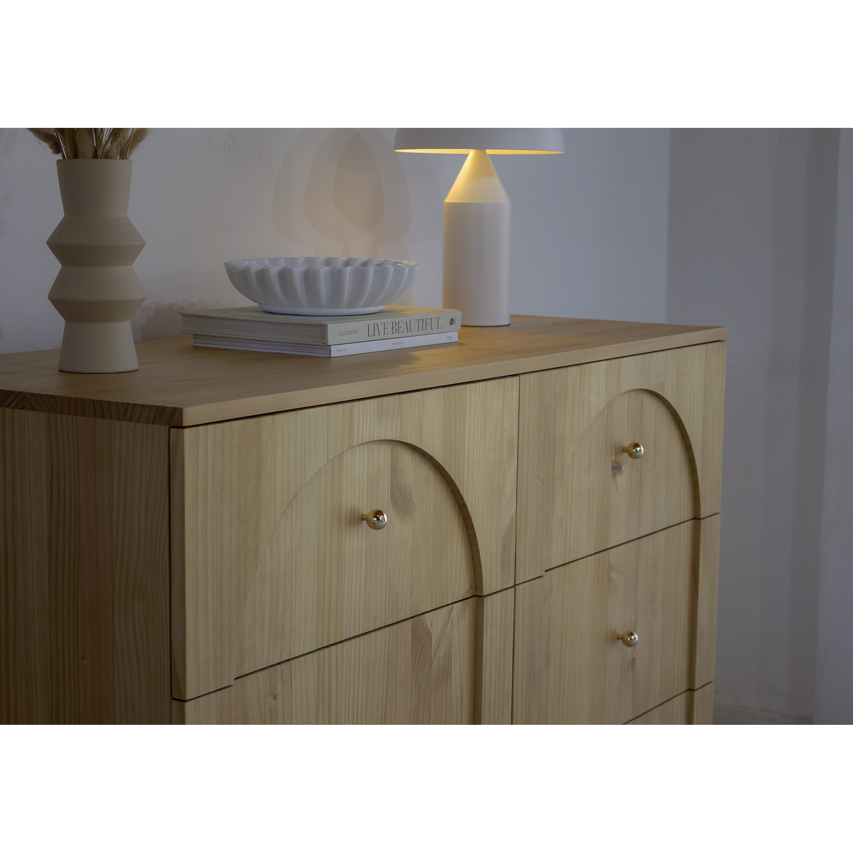 Cómoda Arcois de madera maciza  3