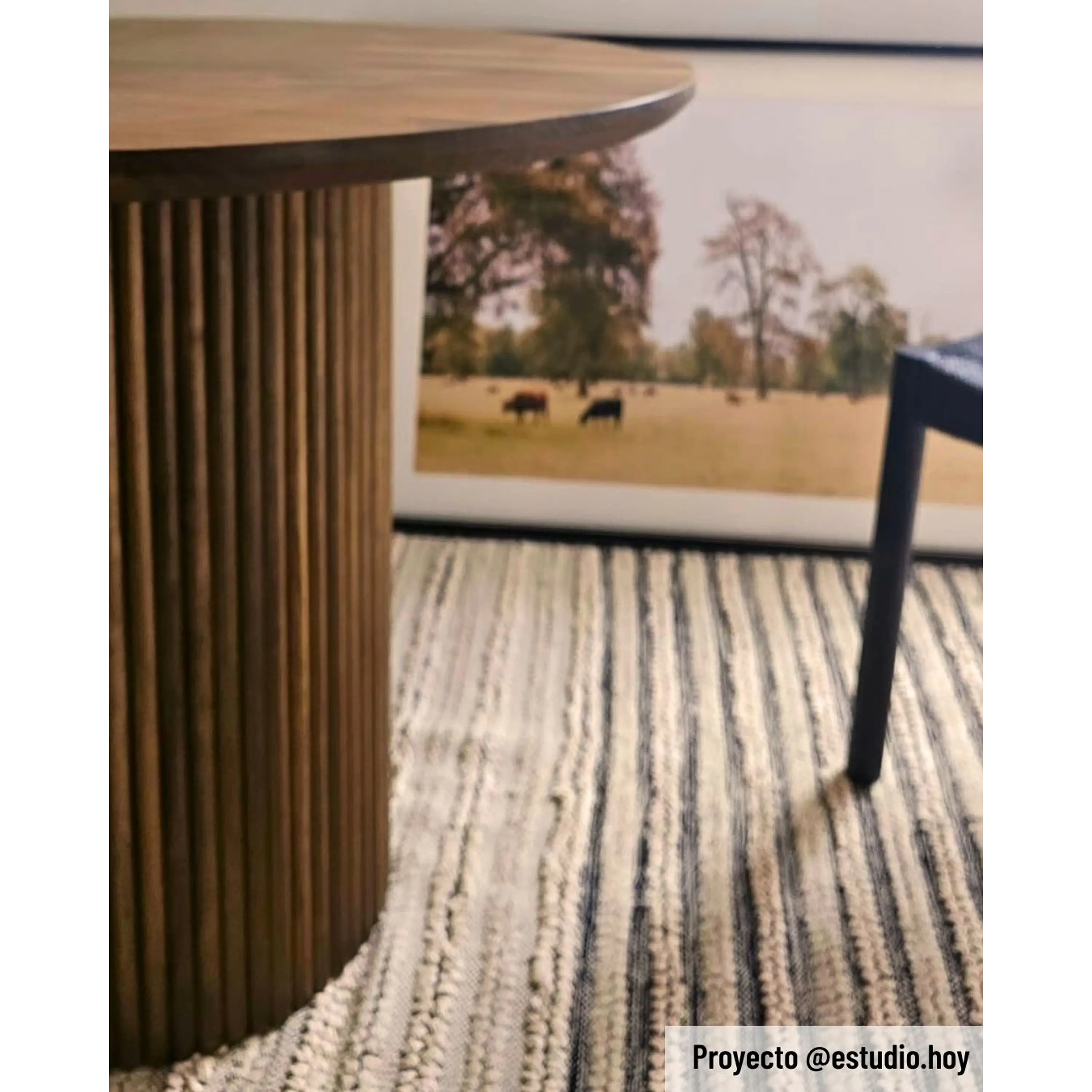 Mesa de comedor / Modelo Mónaco madera alistonada 13