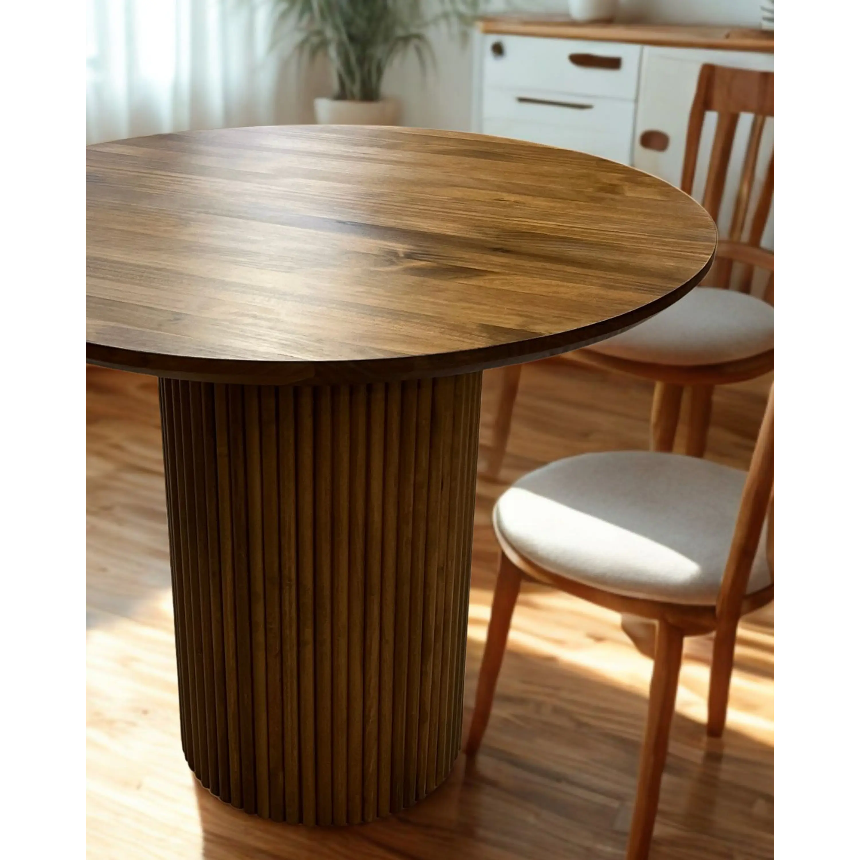 Mesa de comedor / Modelo Mónaco madera alistonada 5