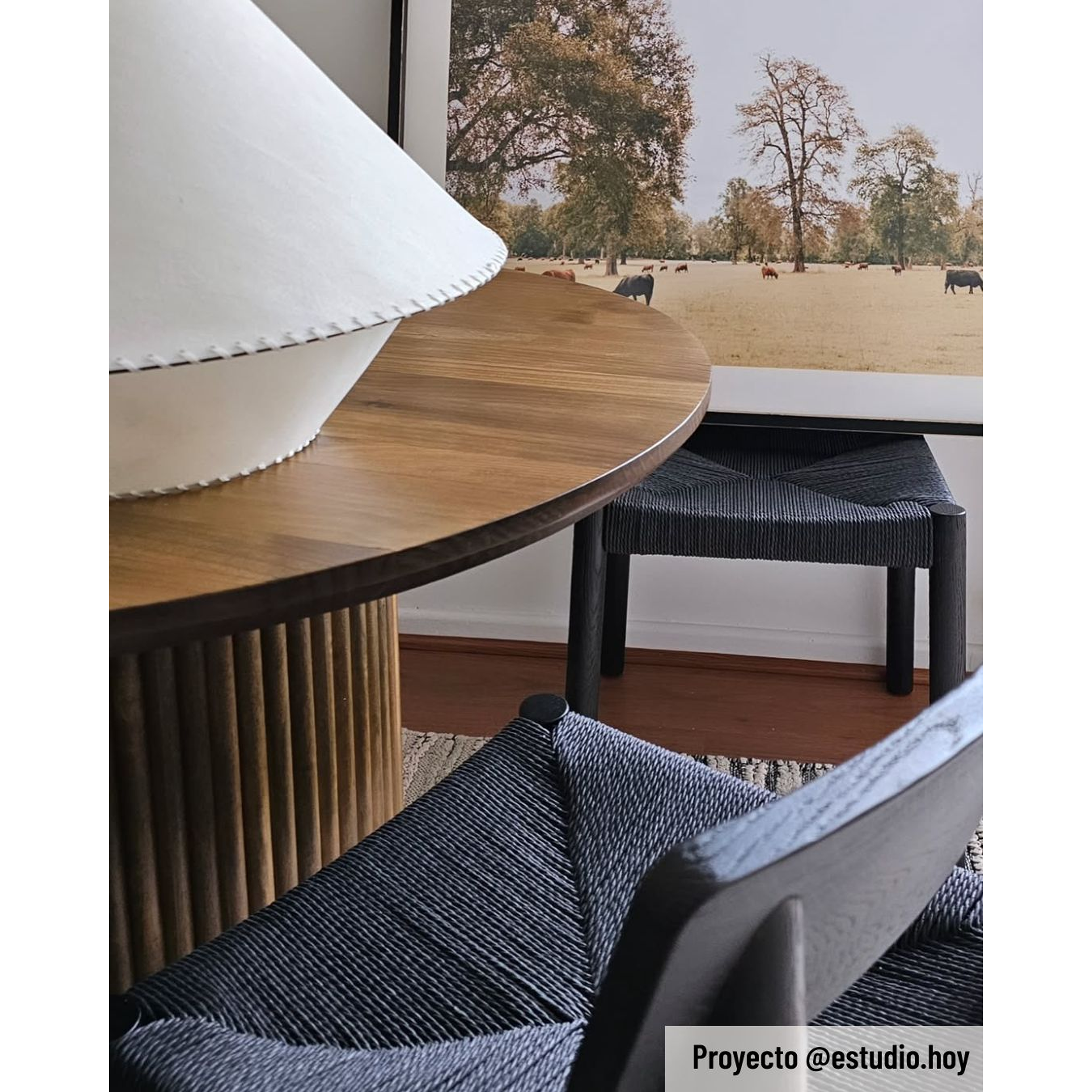 Mesa de comedor / Modelo Mónaco madera alistonada 14