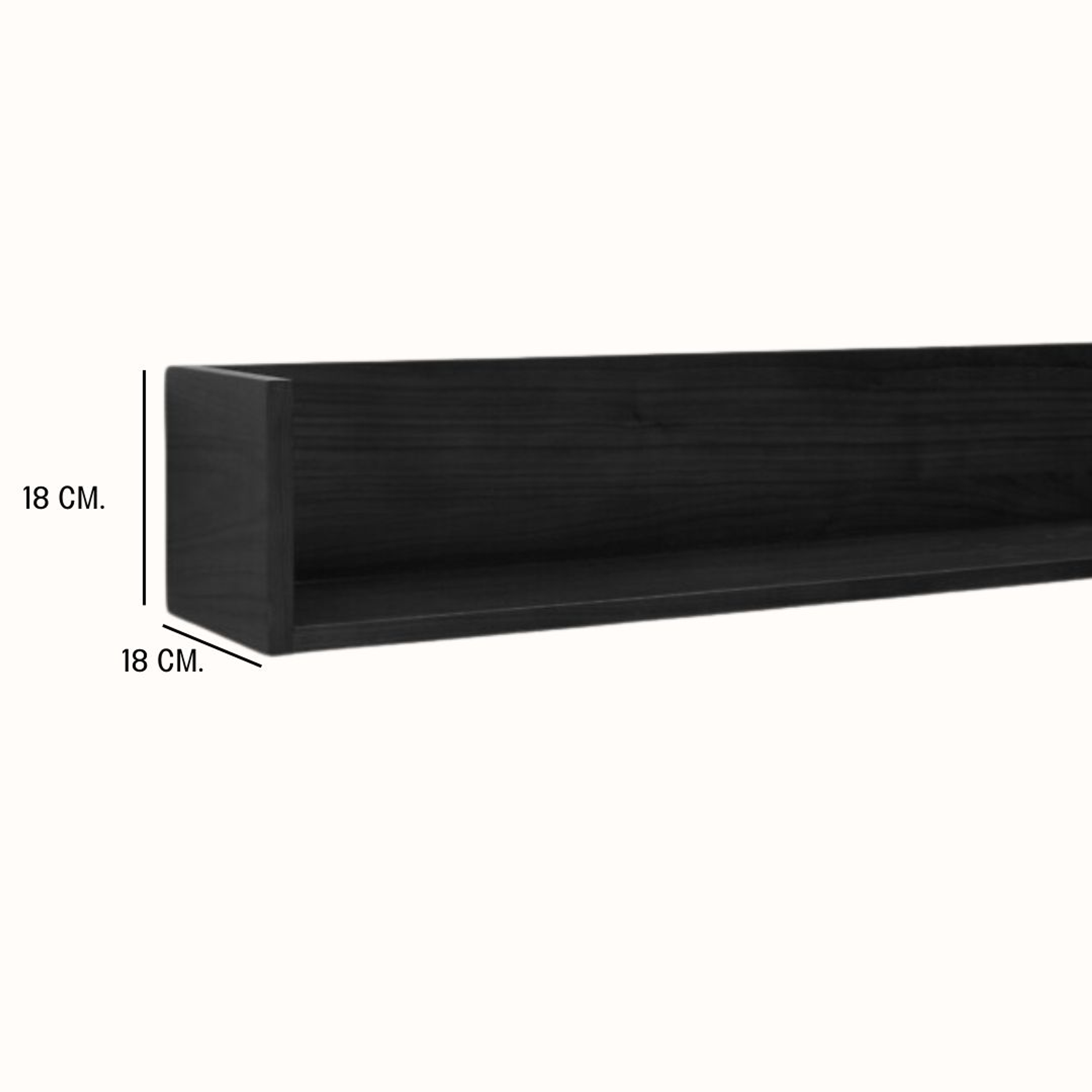 Repisa North de madera / Repisa flotante  4