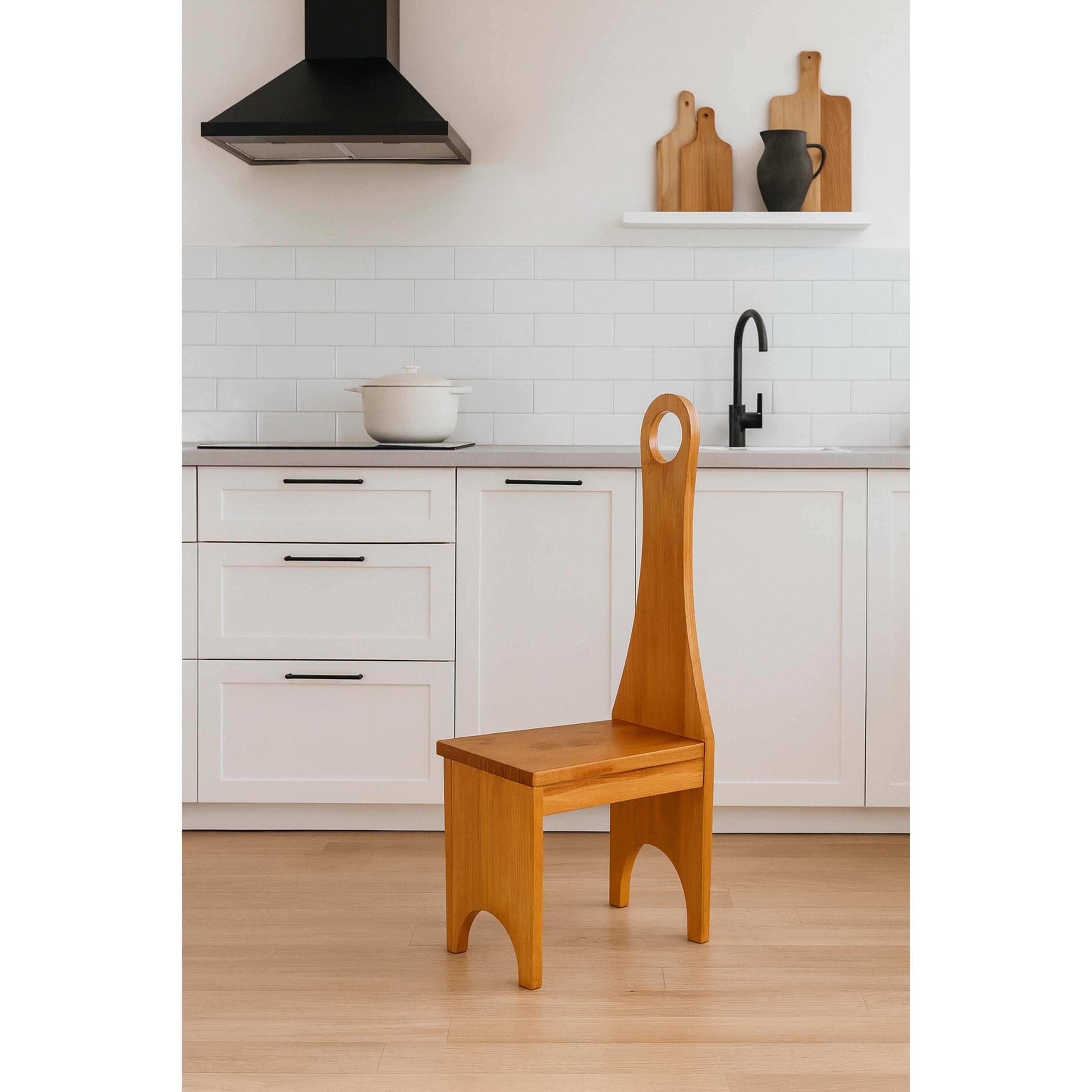 Piso de madera con manilla  1