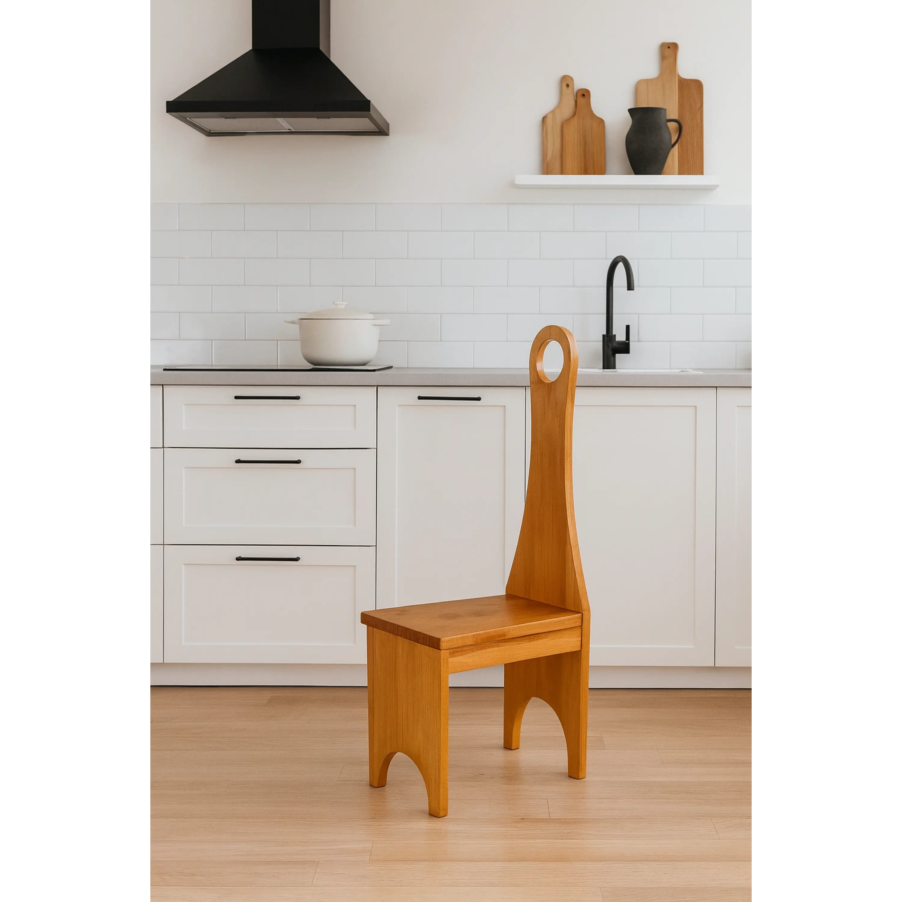 Piso de madera con manilla  1