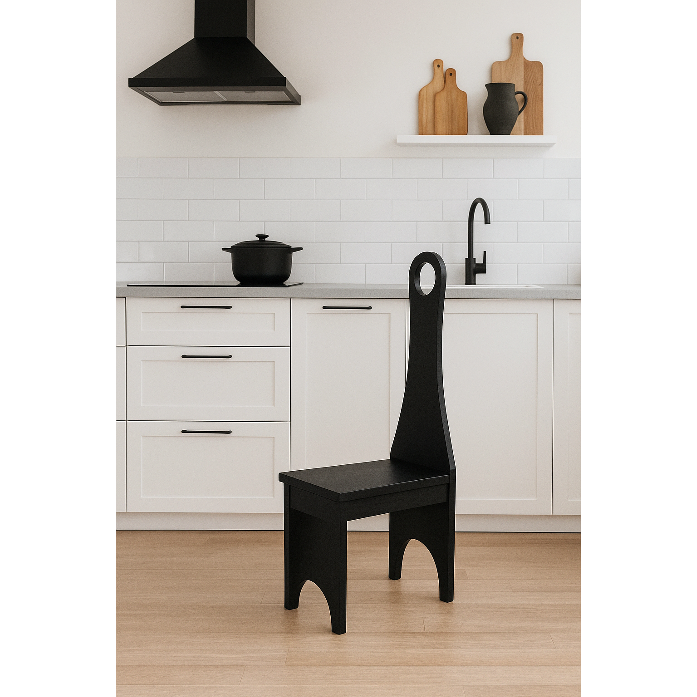 Piso de madera con manilla  2