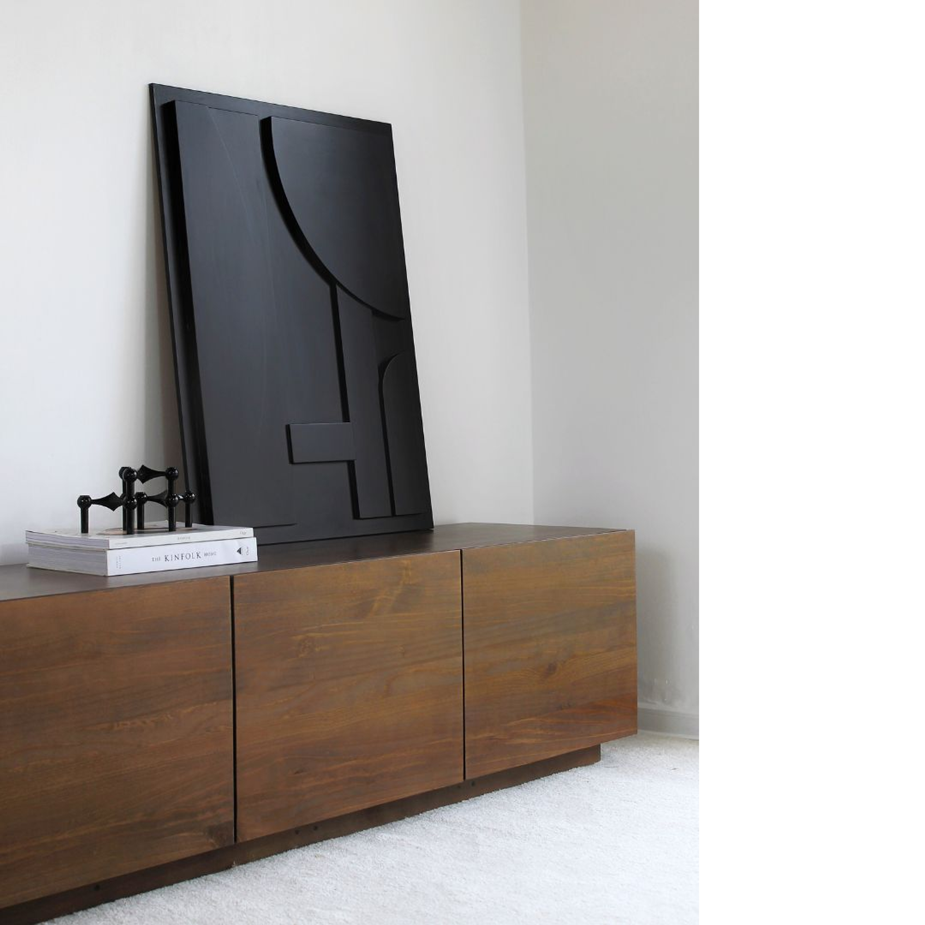 Rack Roma / Tinte nogal  3