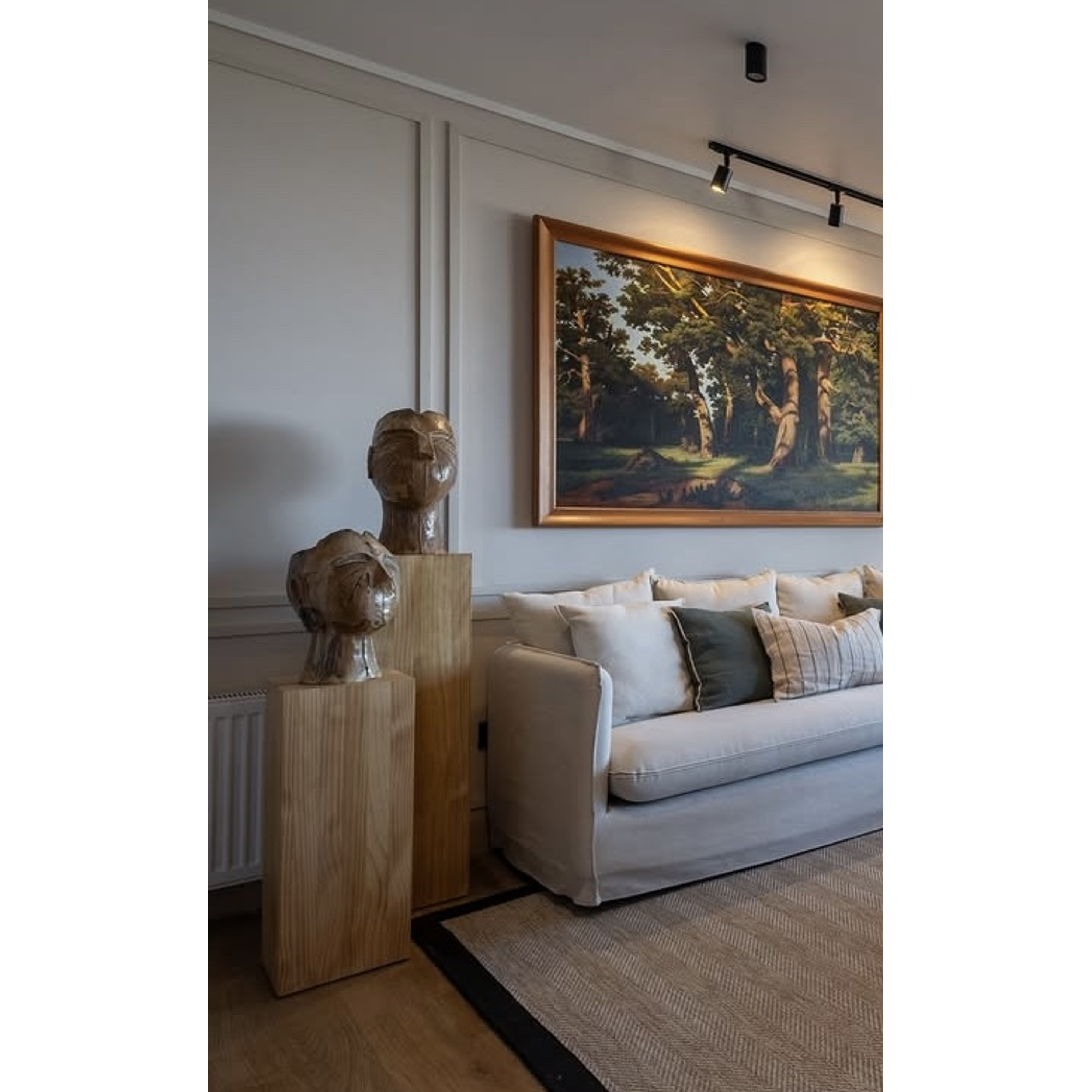 Pedestal para escultura Maison / Plinto madera (opción colores y medidas) 11