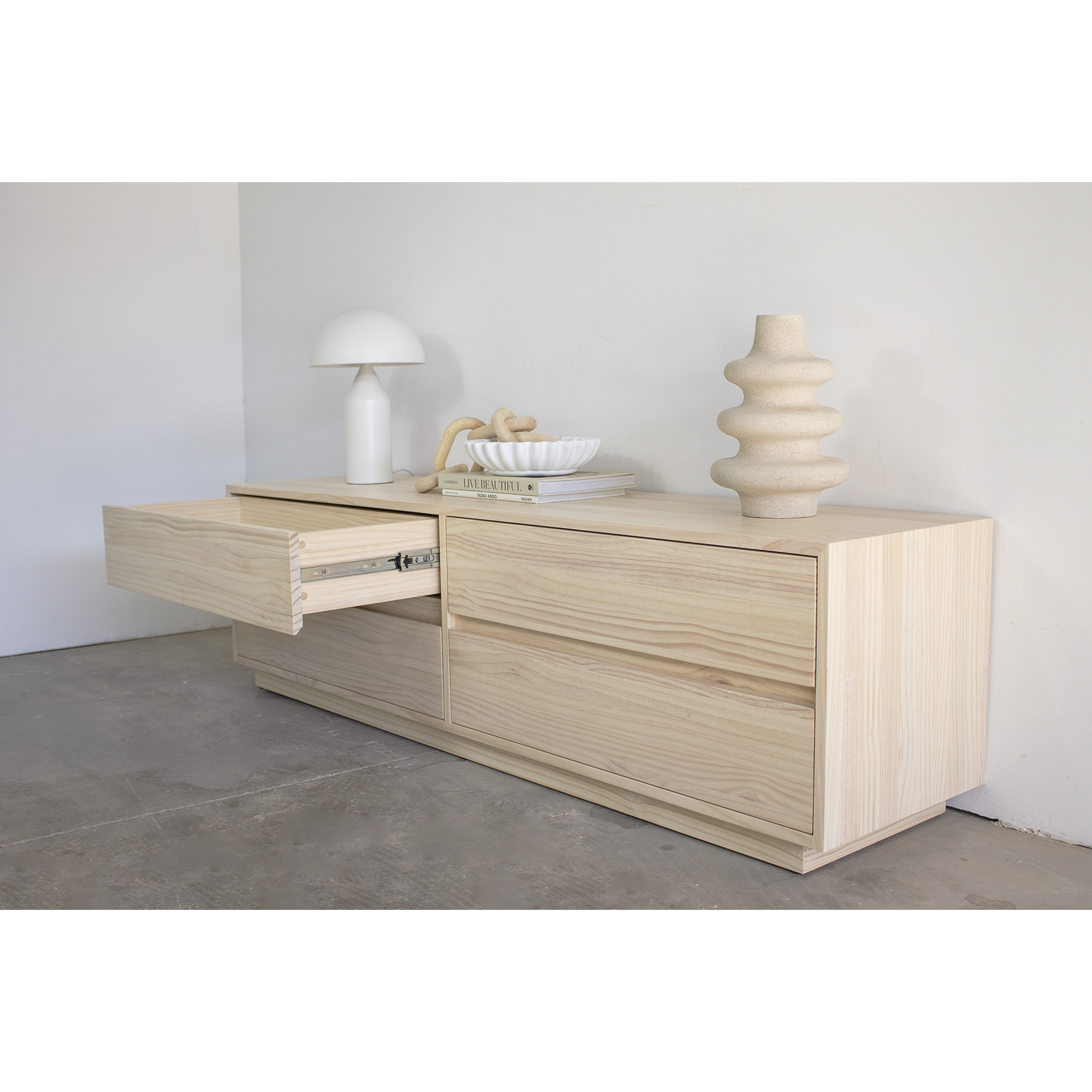 Rack Dublín / blanqueando (4 cajones)  STOCK  1