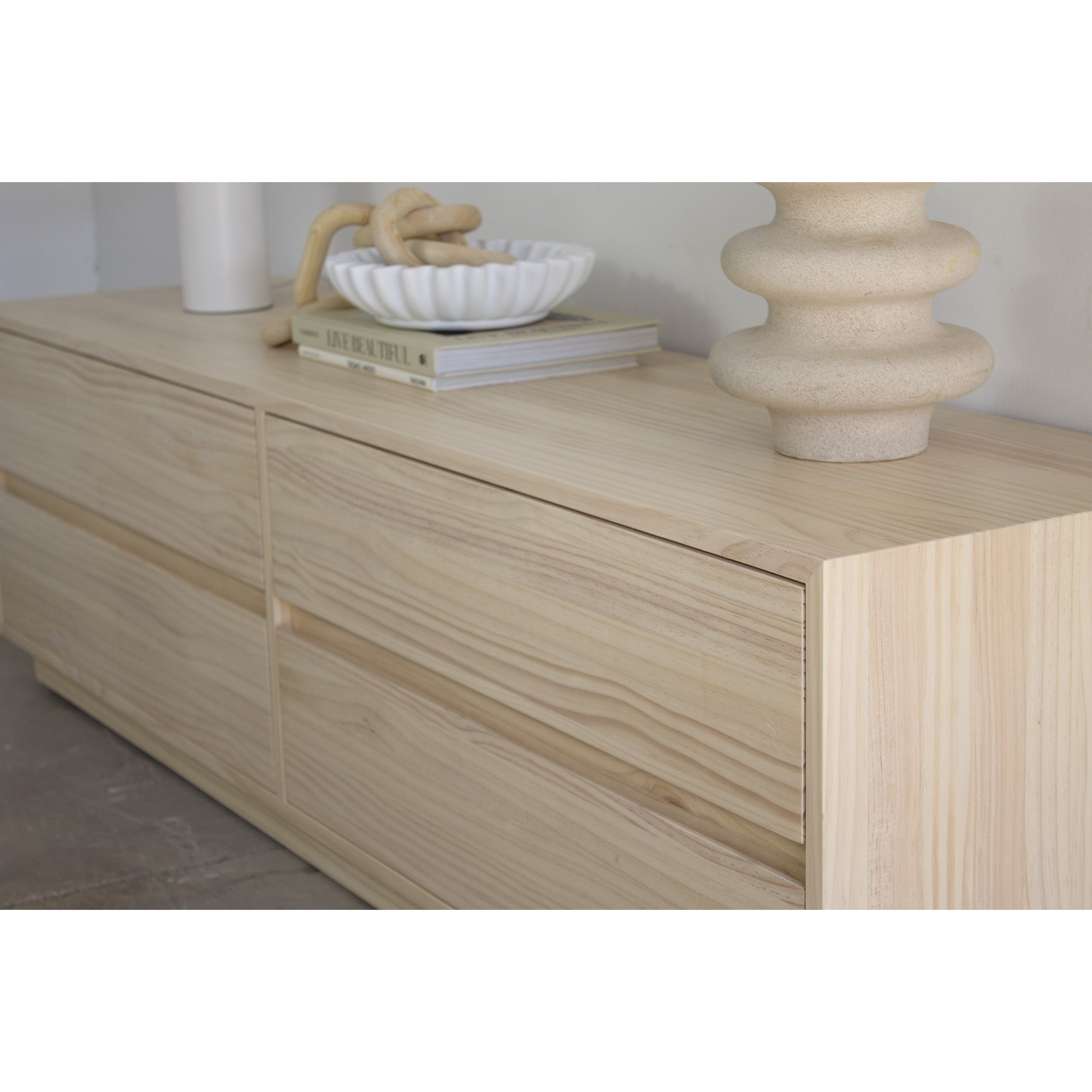 Rack Dublín / blanqueando (4 cajones)  STOCK  3