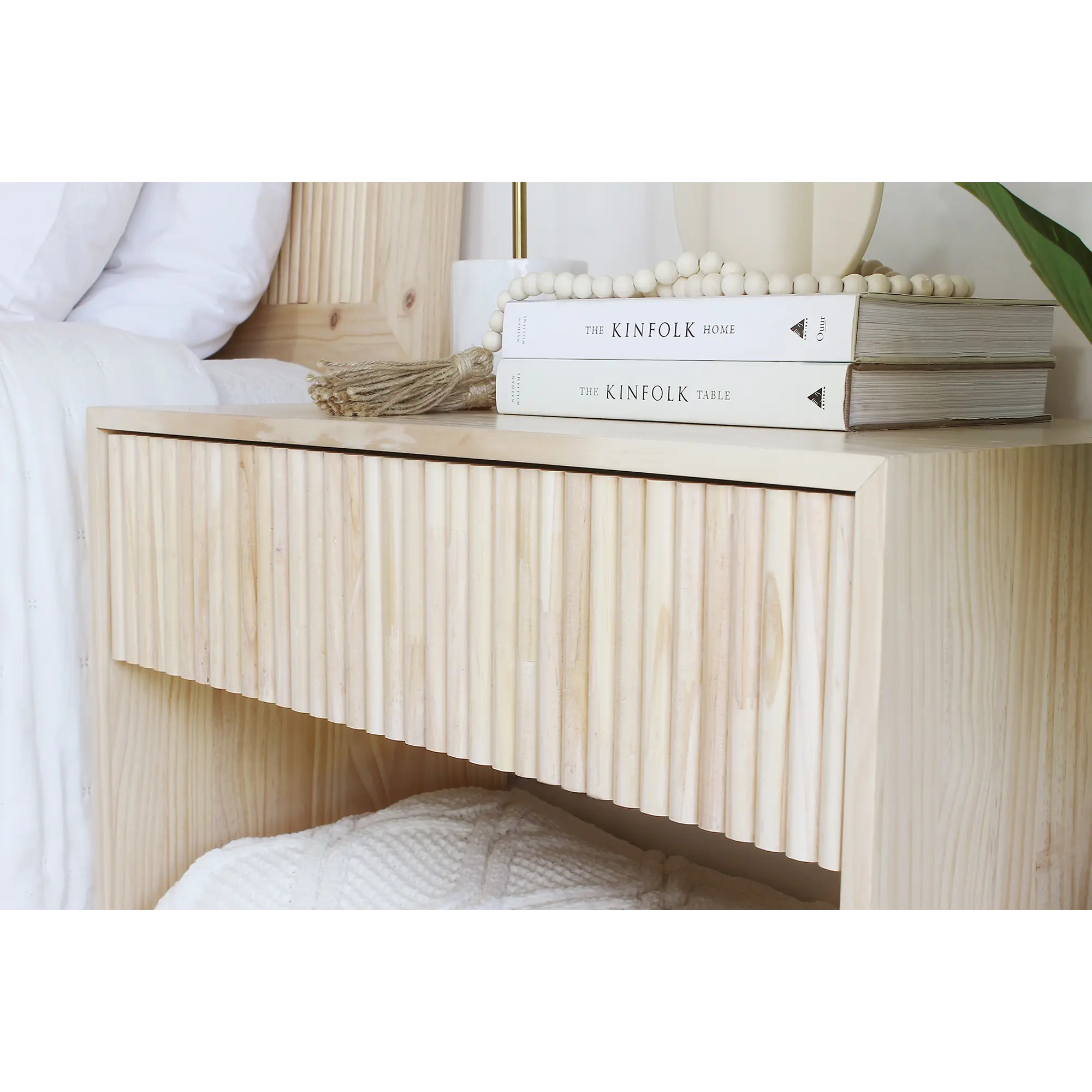Velador de madera / Modelo Nook XL STOCK  2