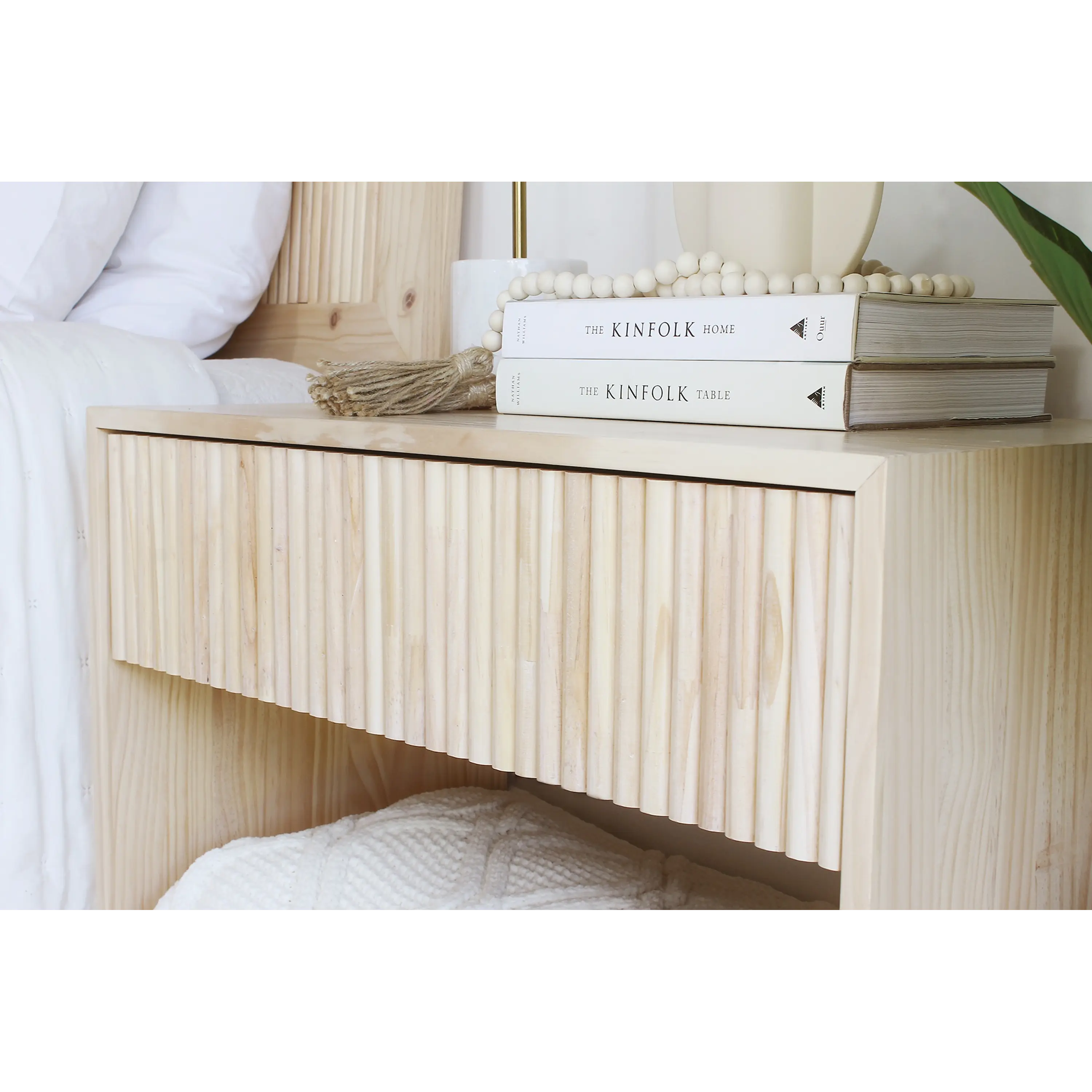 Velador de madera / Modelo Nook XL STOCK  2