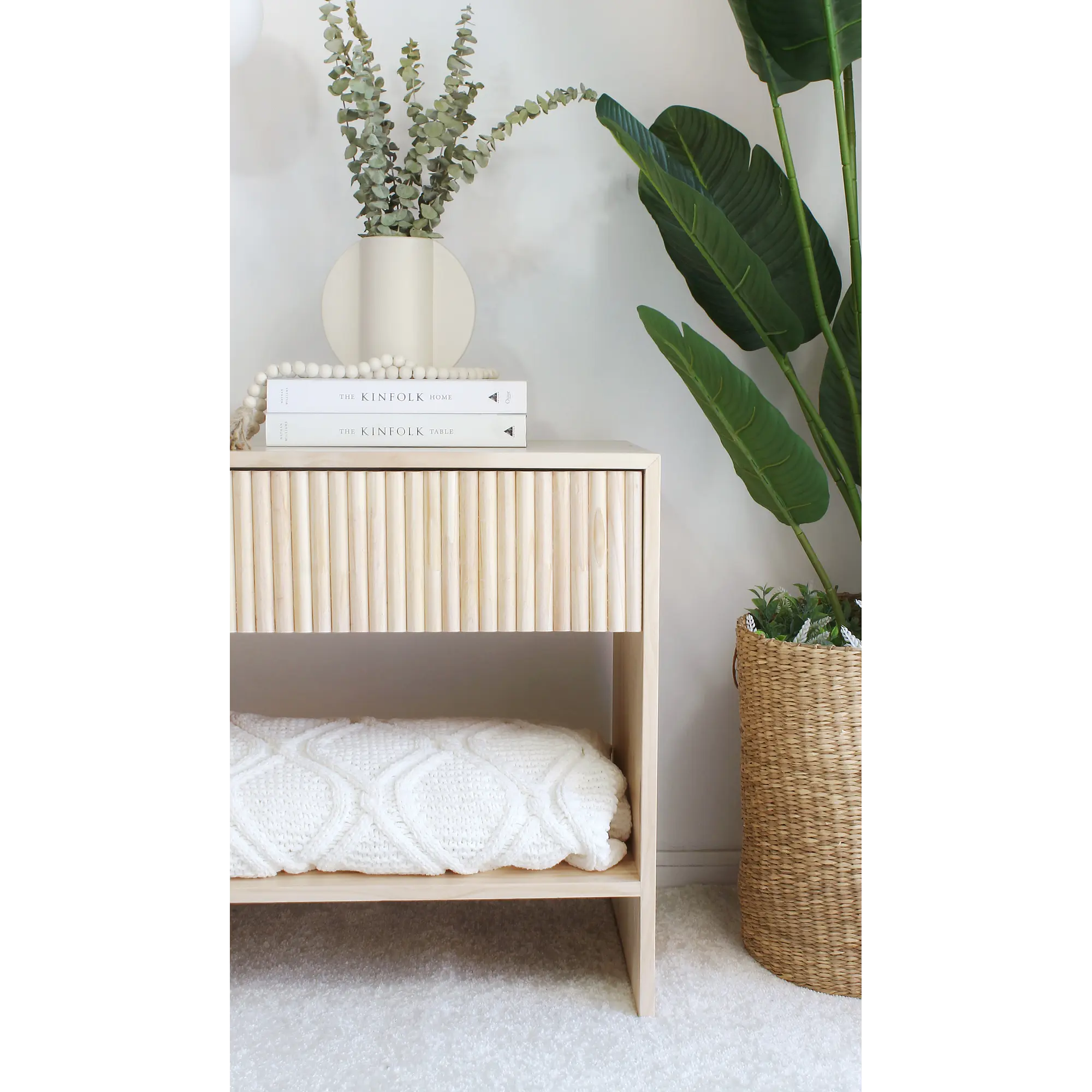 Velador de madera / Modelo Nook XL STOCK  3