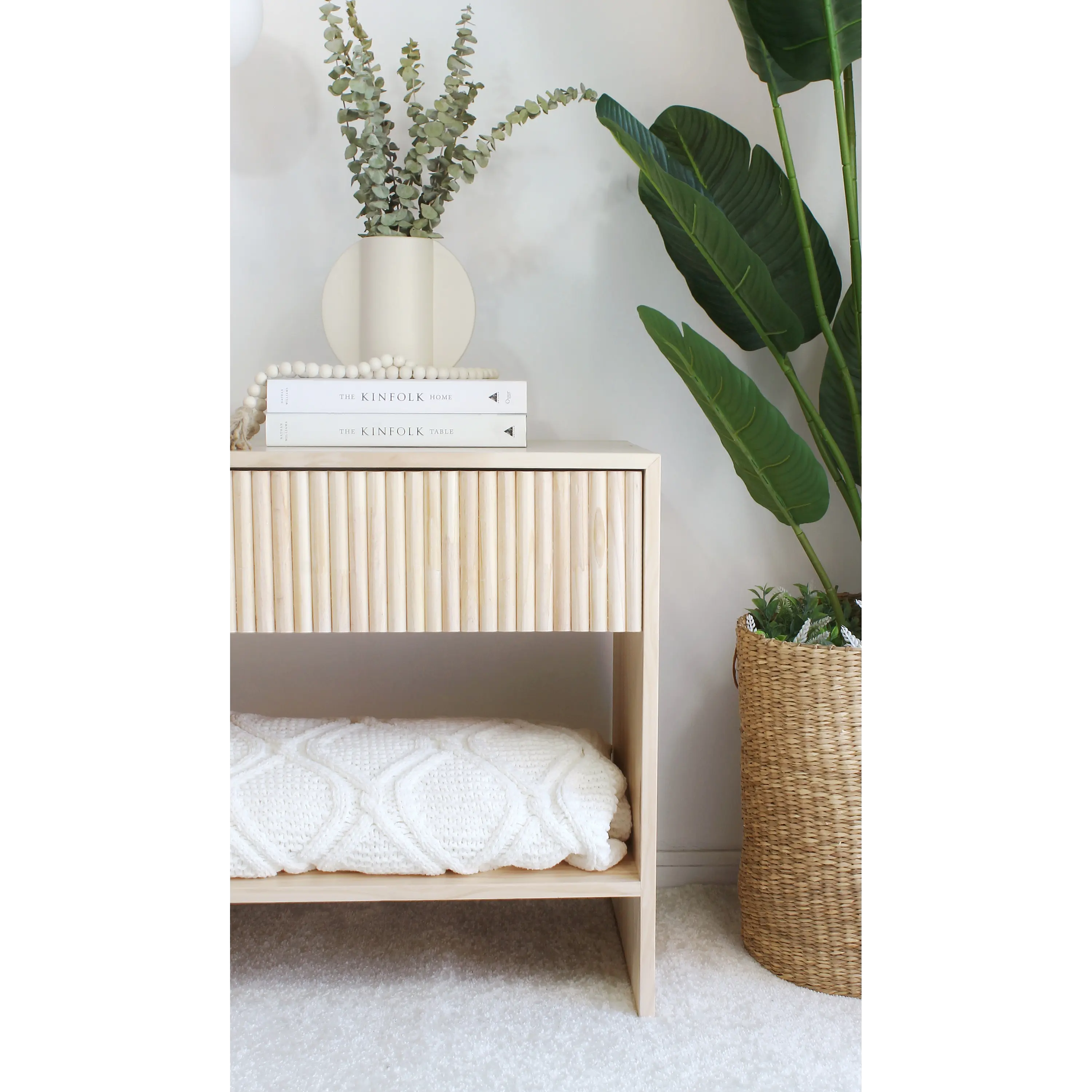 Velador de madera / Modelo Nook XL STOCK  3