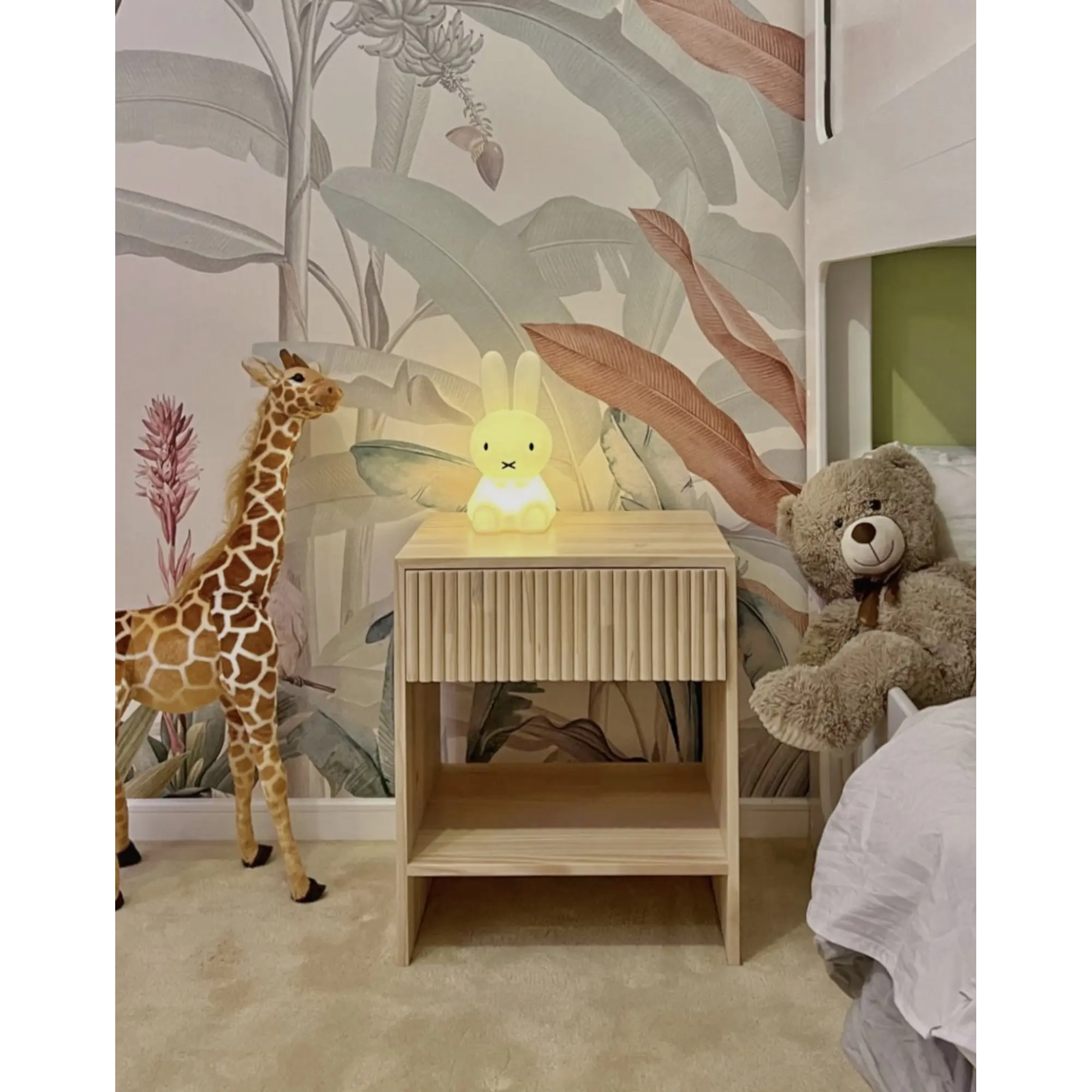 Velador de madera / Modelo Nook XL STOCK  5