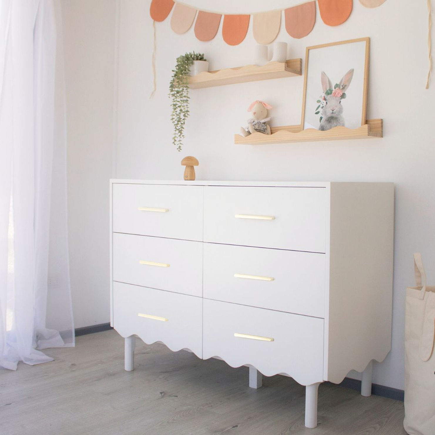 Cómoda Waves / tirador a elección  3