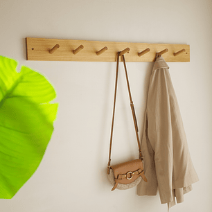 Perchero Basic de madera (opción medidas y colores) 