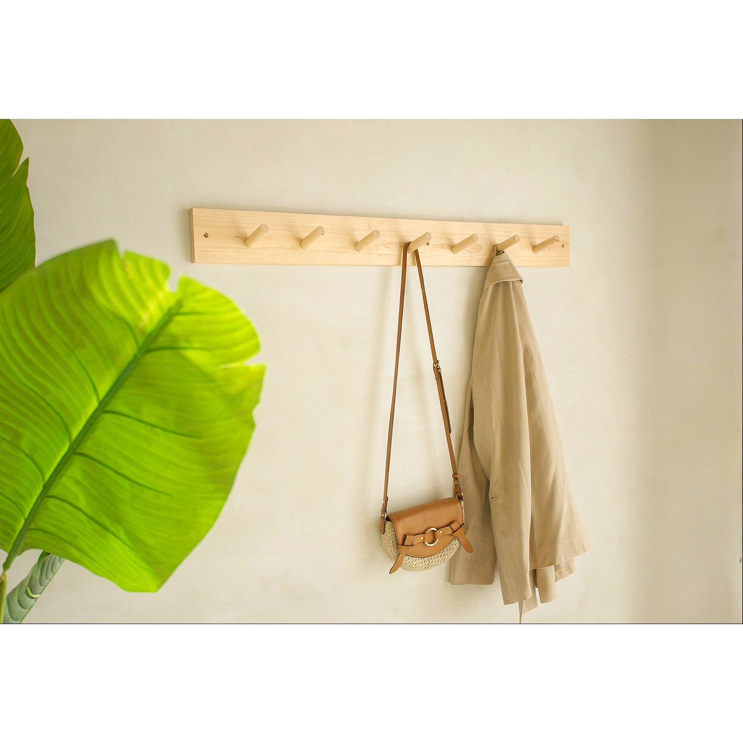 Perchero Basic de madera (opción medidas y colores)  4