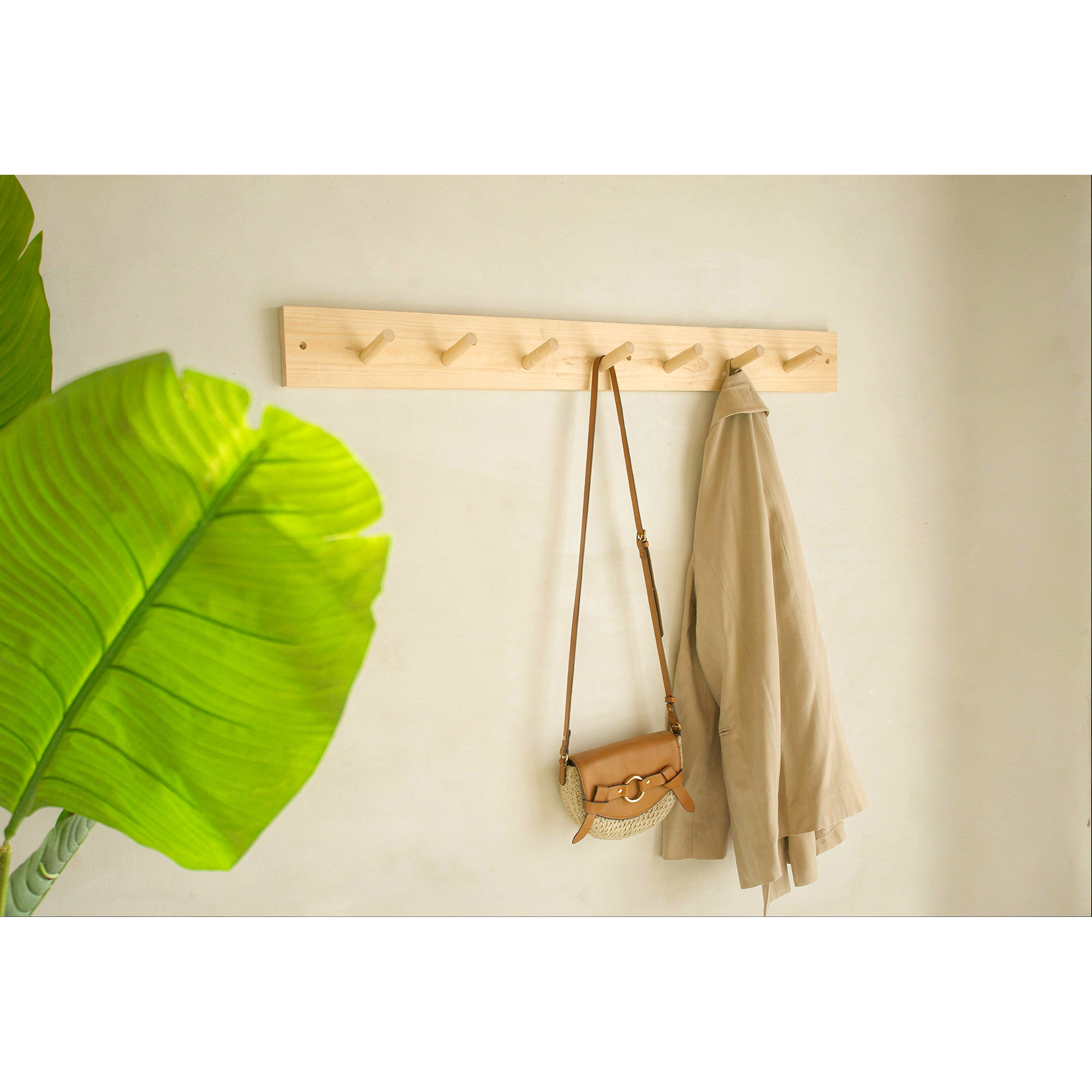 Perchero Basic de madera (opción medidas y colores)  4