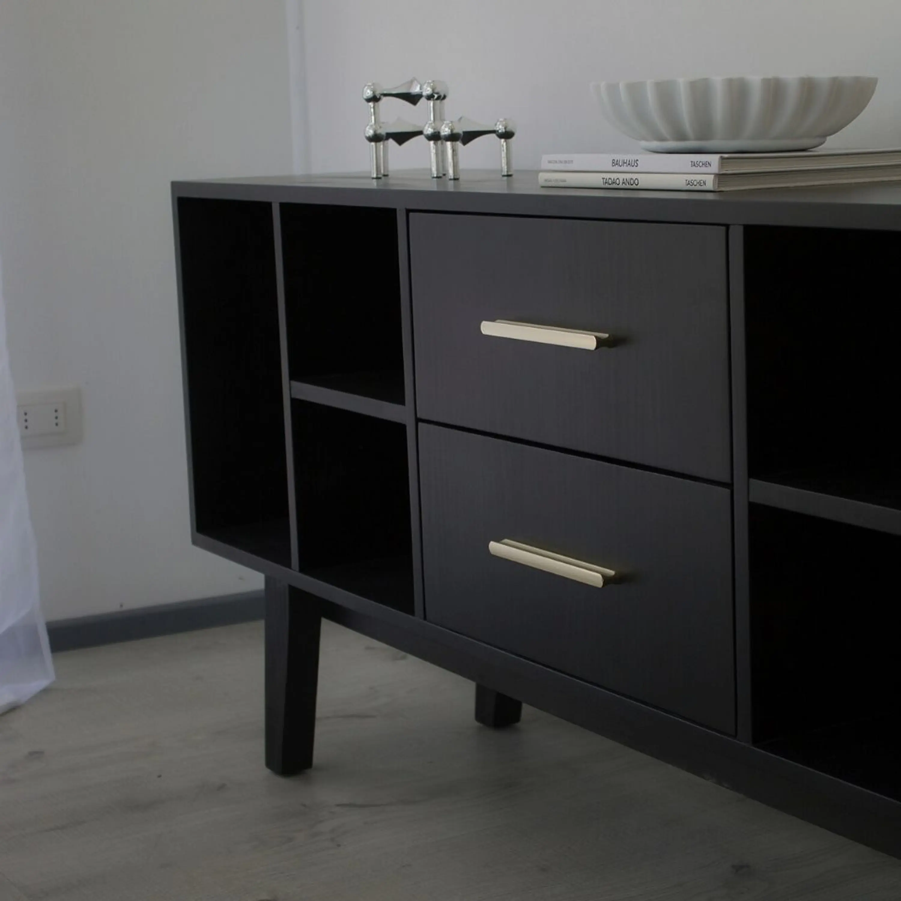Rack vinilos / Hecho en madera maciza STOCK  2