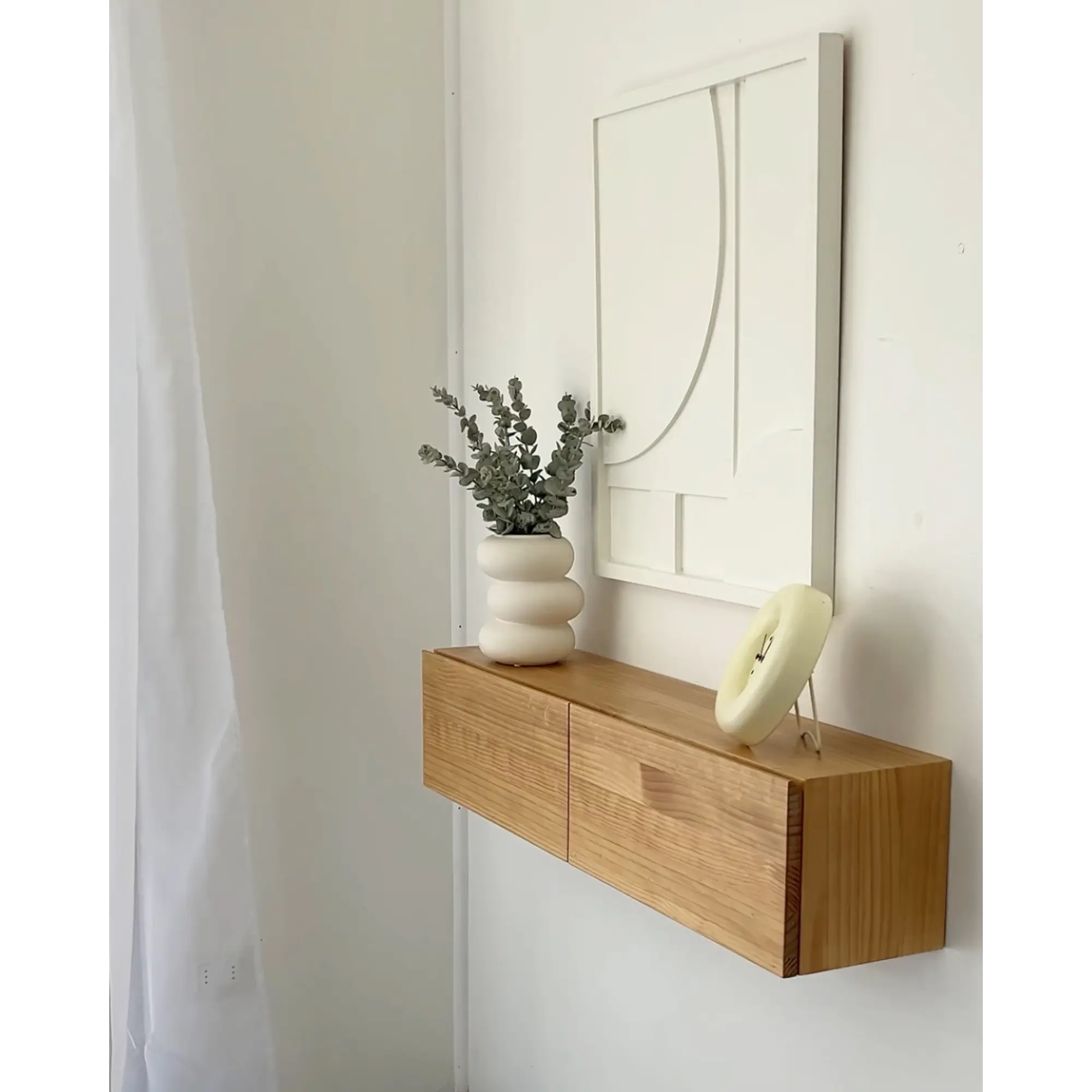Mueble flotante Cádiz / Arrimo con Puertas (opción medidas y colores)  3