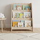 Librero infantil de madera Scalloped / Tinte nogal  - Miniatura 3